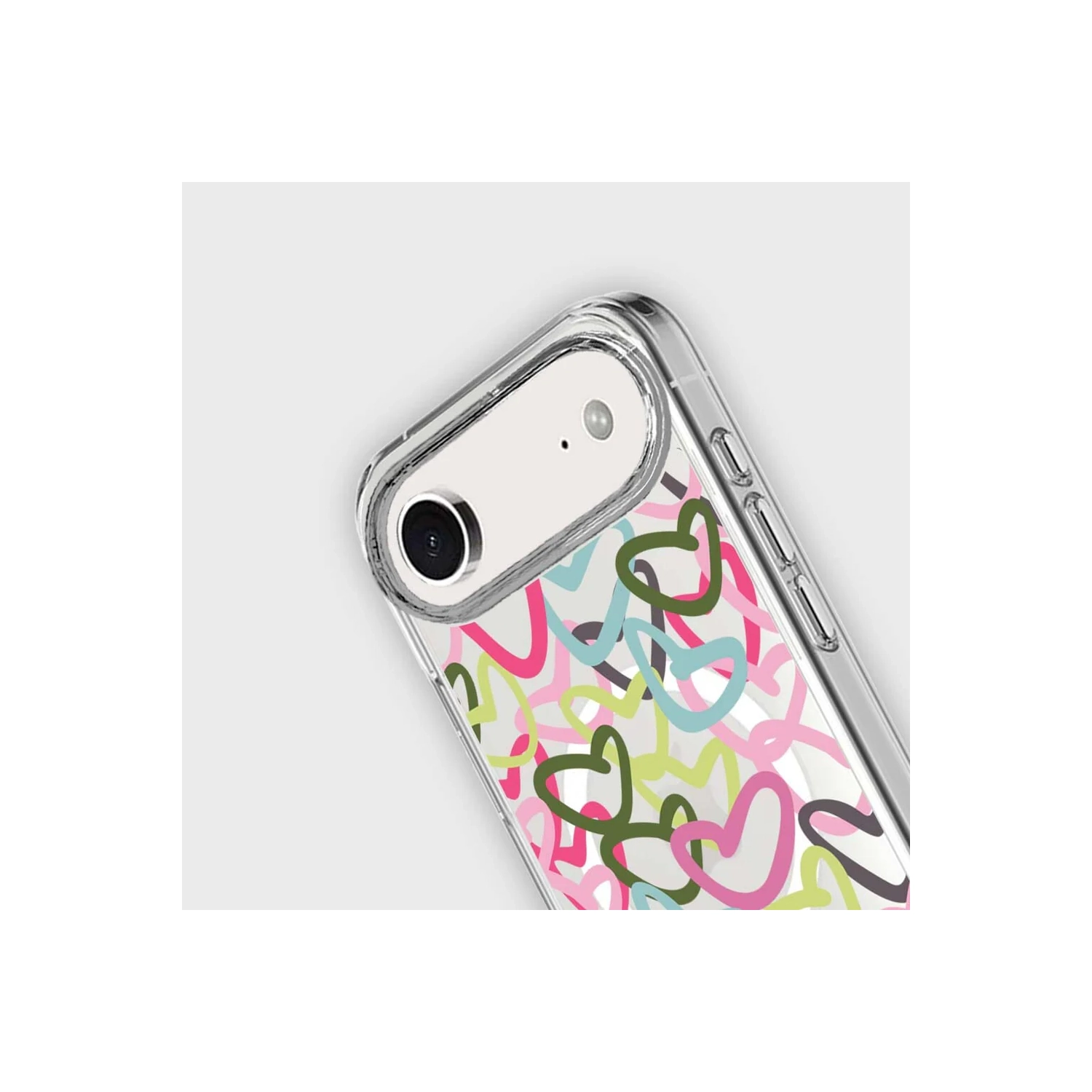 iPhone Air Clear Case - Graffiti Design