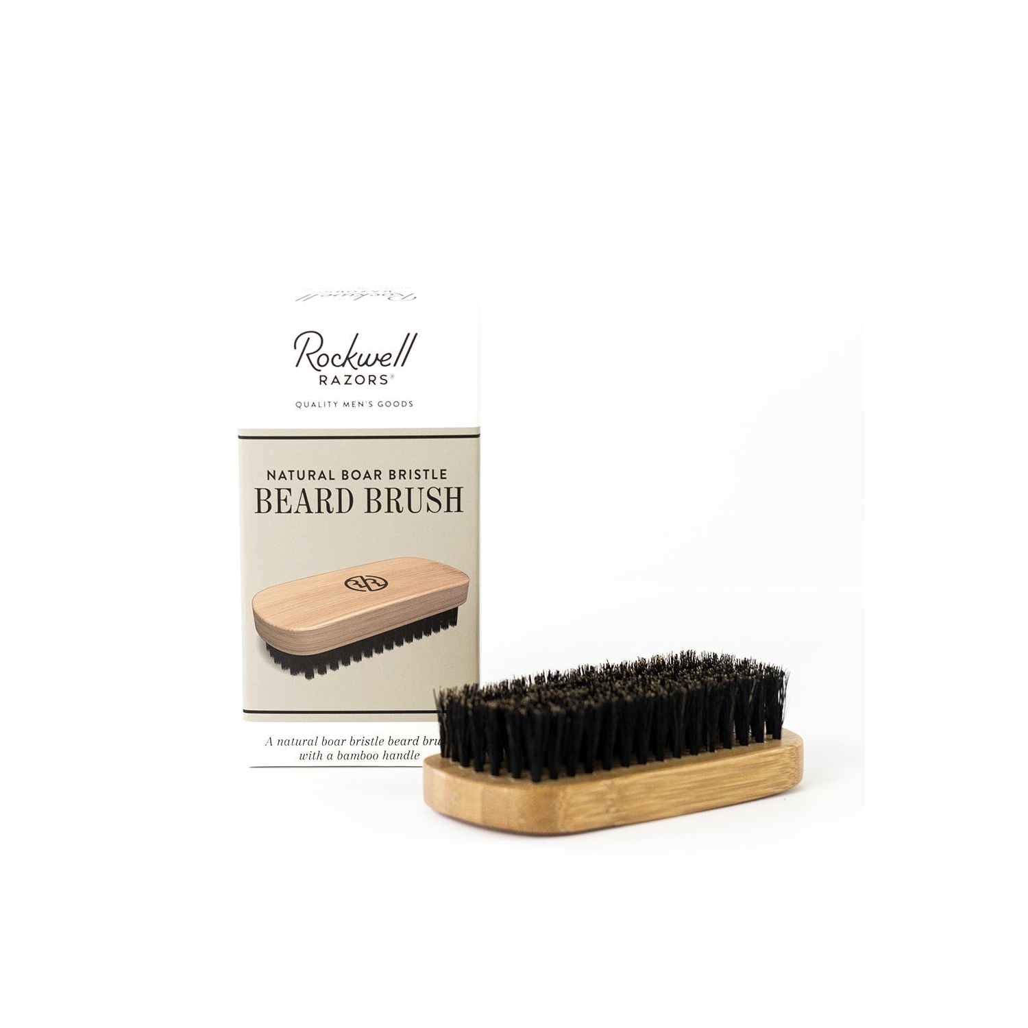 Rockwell Razors Natural Boar Bristle Beard Brush