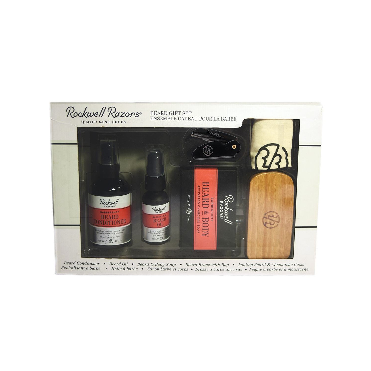 Rockwell Beard Grooming Gift Set