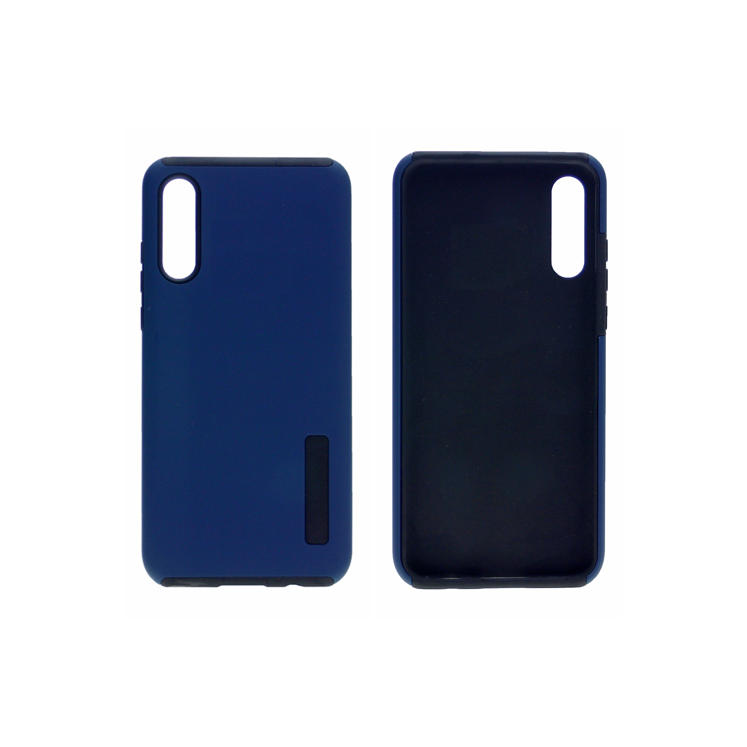 TopSave DualPro Case for Samsung Galaxy A02 6.5" Case with Hybrid Shock Absorbing Drop Protection, Navy Blue