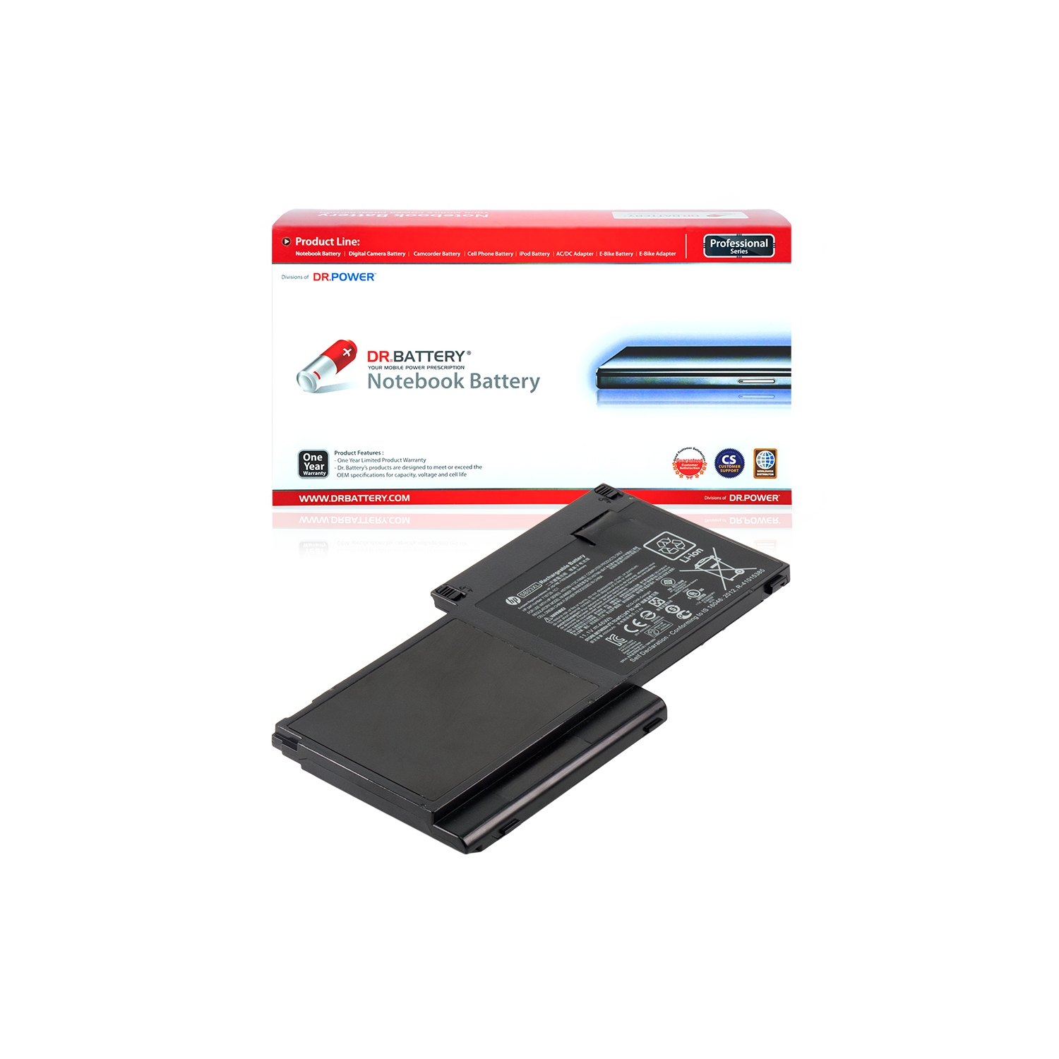 DR. BATTERY - Replacement for HP EliteBook 720 820 G1 / 820 G2 / 825 G1 / 825 G2 / HSTNN-IB4T / HSTNN-LB4T / SB03046XL