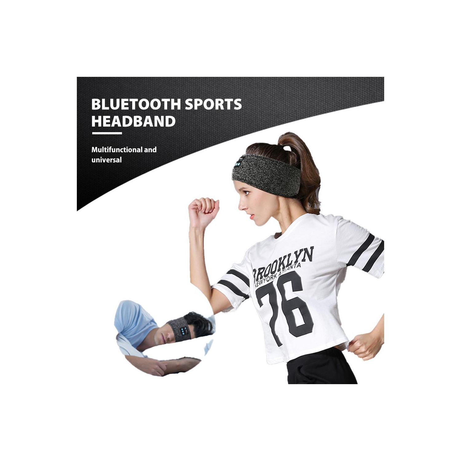 Wireless Music Bluetooth Headband Running Sleep Portable Earphone SP