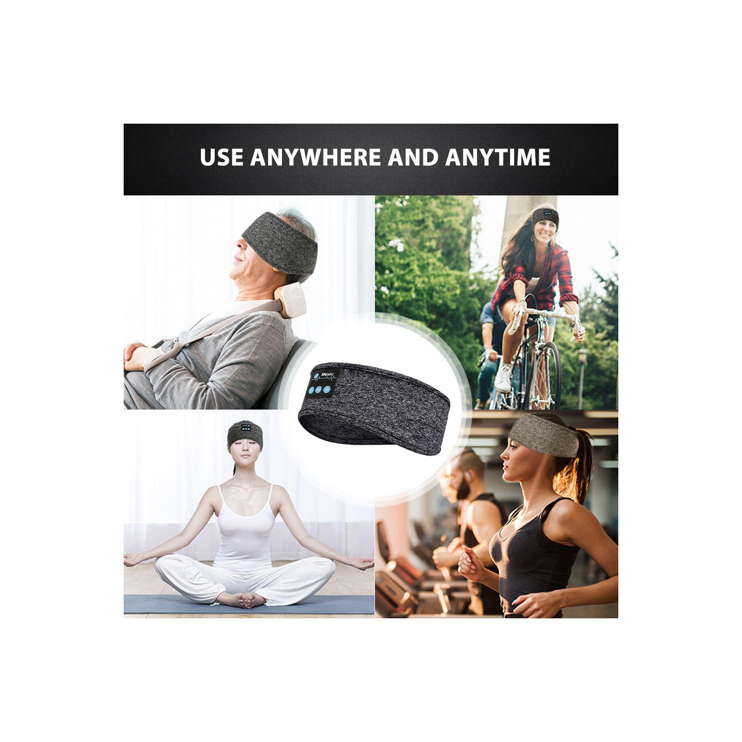 Wireless Music Bluetooth Headband Running Sleep Portable Earphone SP