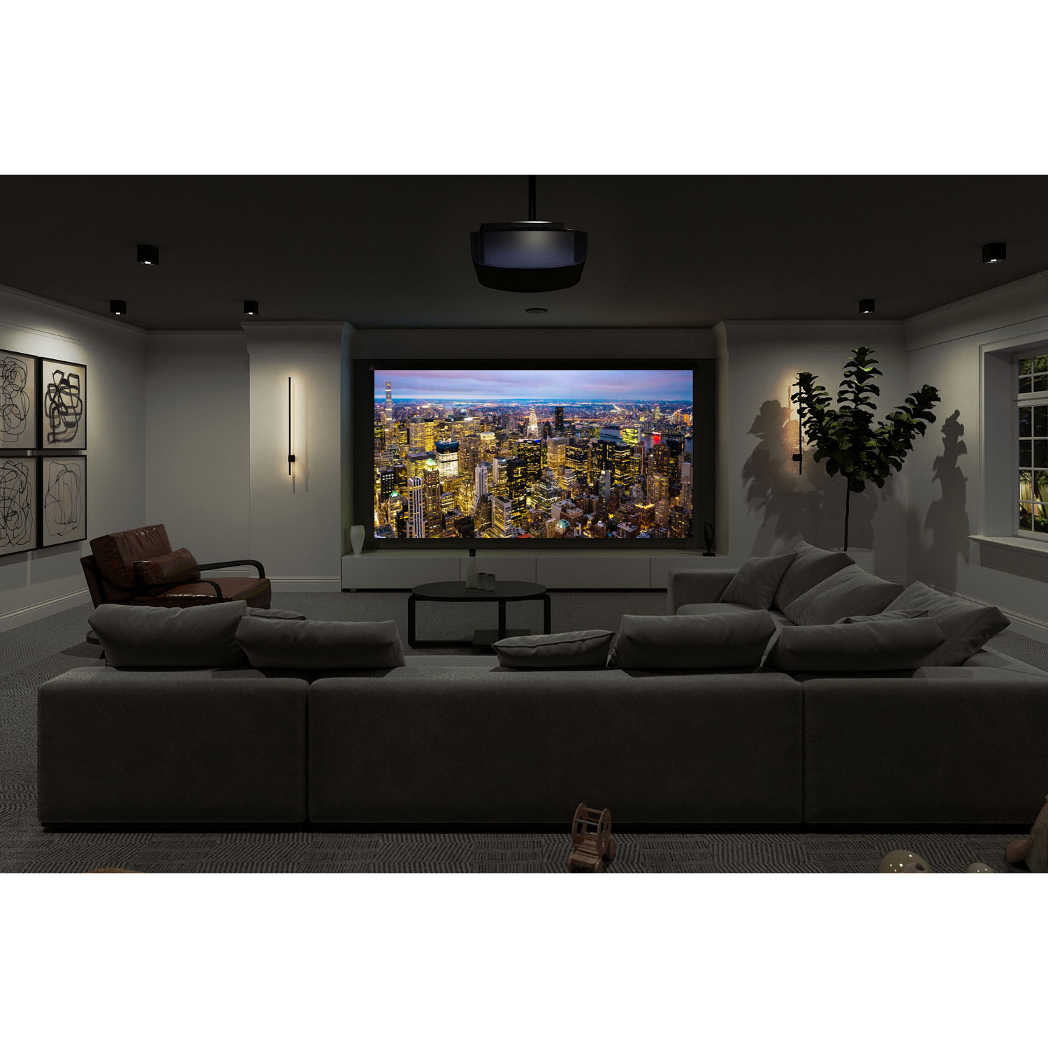 Projecteur de cinéma maison UHD 4K de Sony