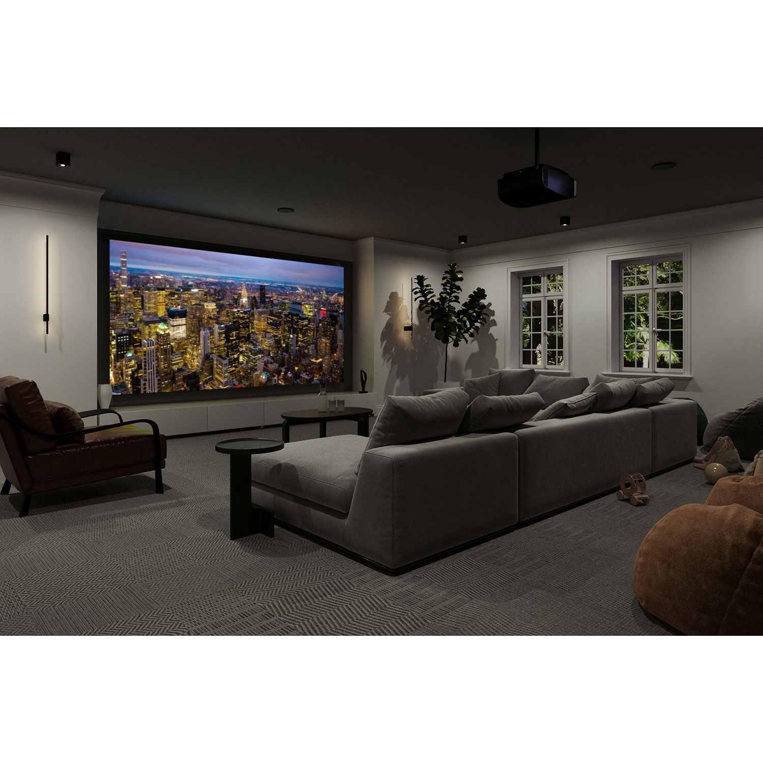 Projecteur de cinéma maison UHD 4K de Sony