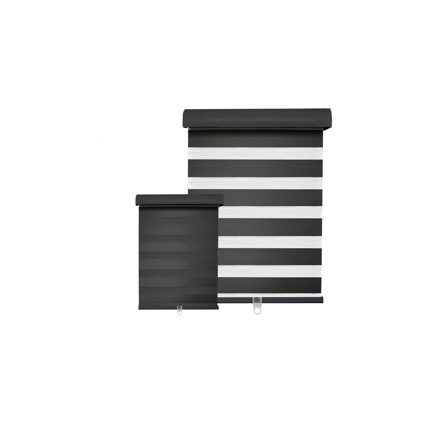 Hauz 3384BLKCD - 33 '' X 84 '' Alternate Blinds Window Shade, Cordless, Black