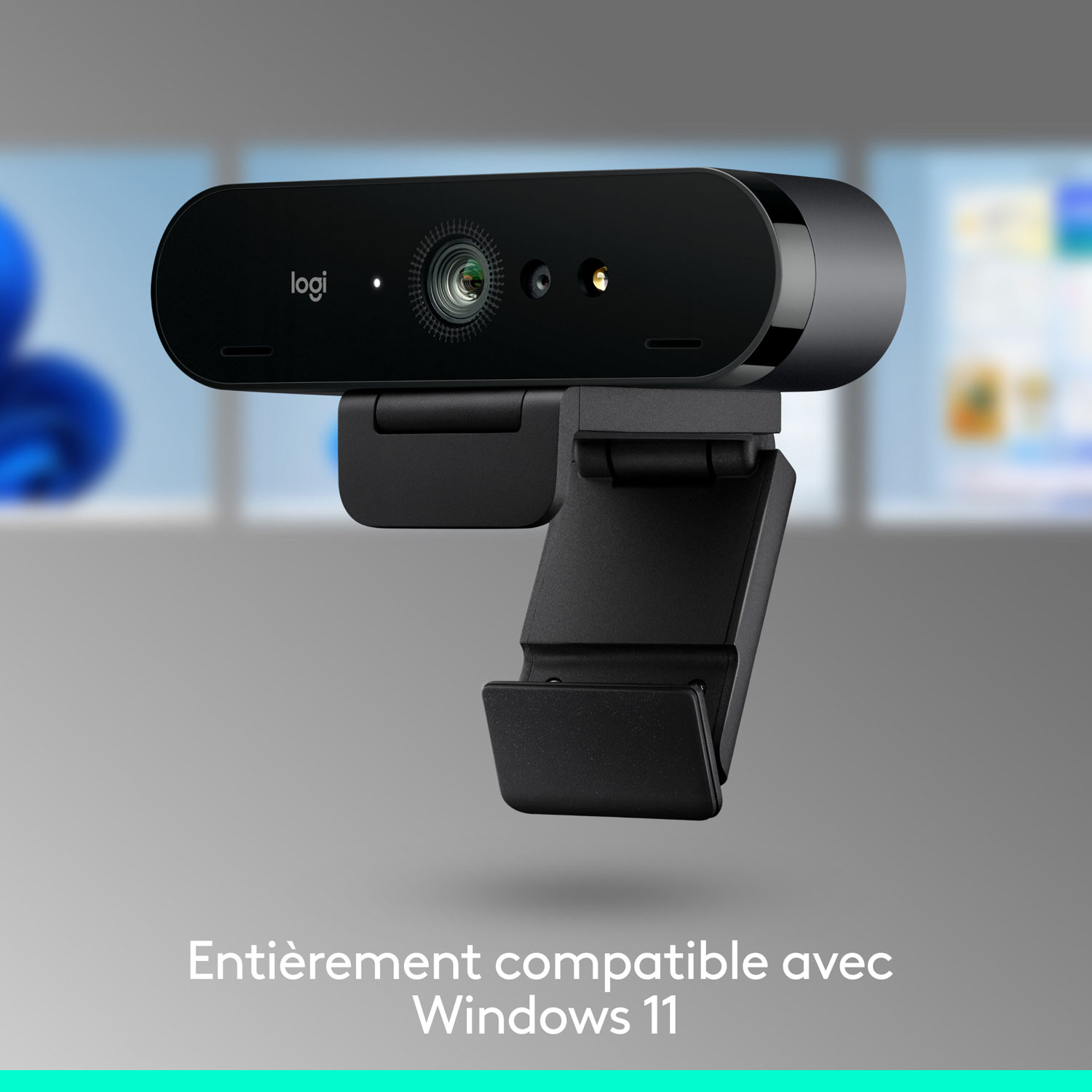 Logitech Brio 4K Pro Webcam with HDR & Noise-Cancelling Mics