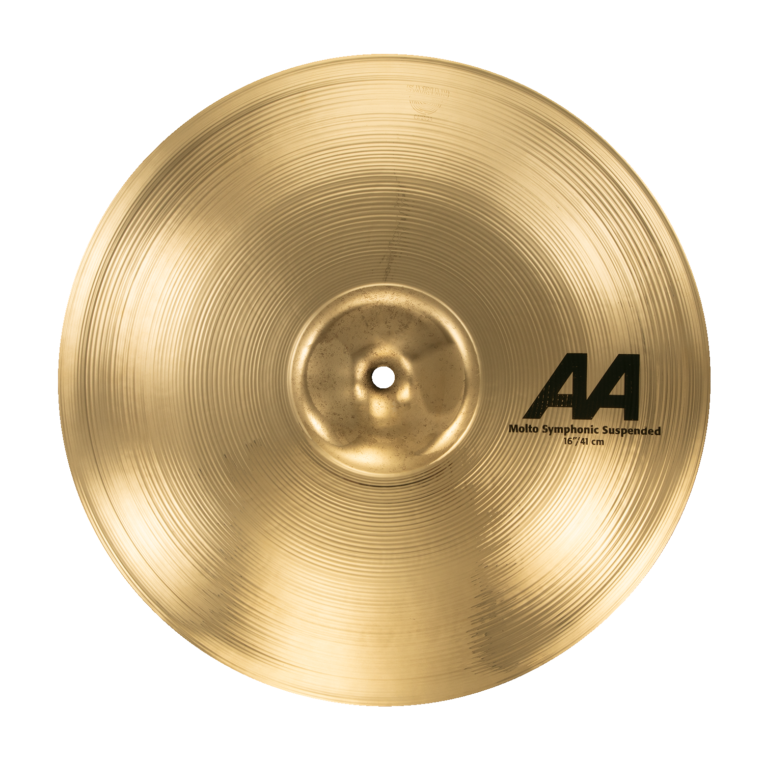 SABIAN 16" AA Molto Symphonic Suspended Brilliant Finish MADE In CANADA