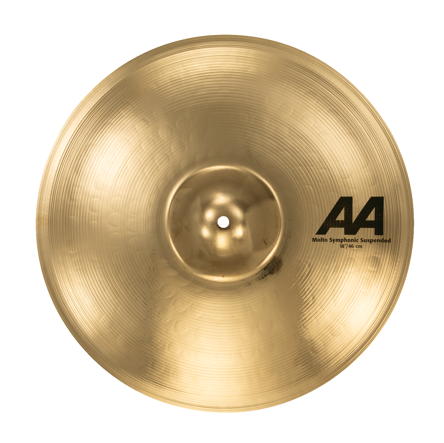 SABIAN 18" AA Molto Symphonic Suspended Brilliant Finish