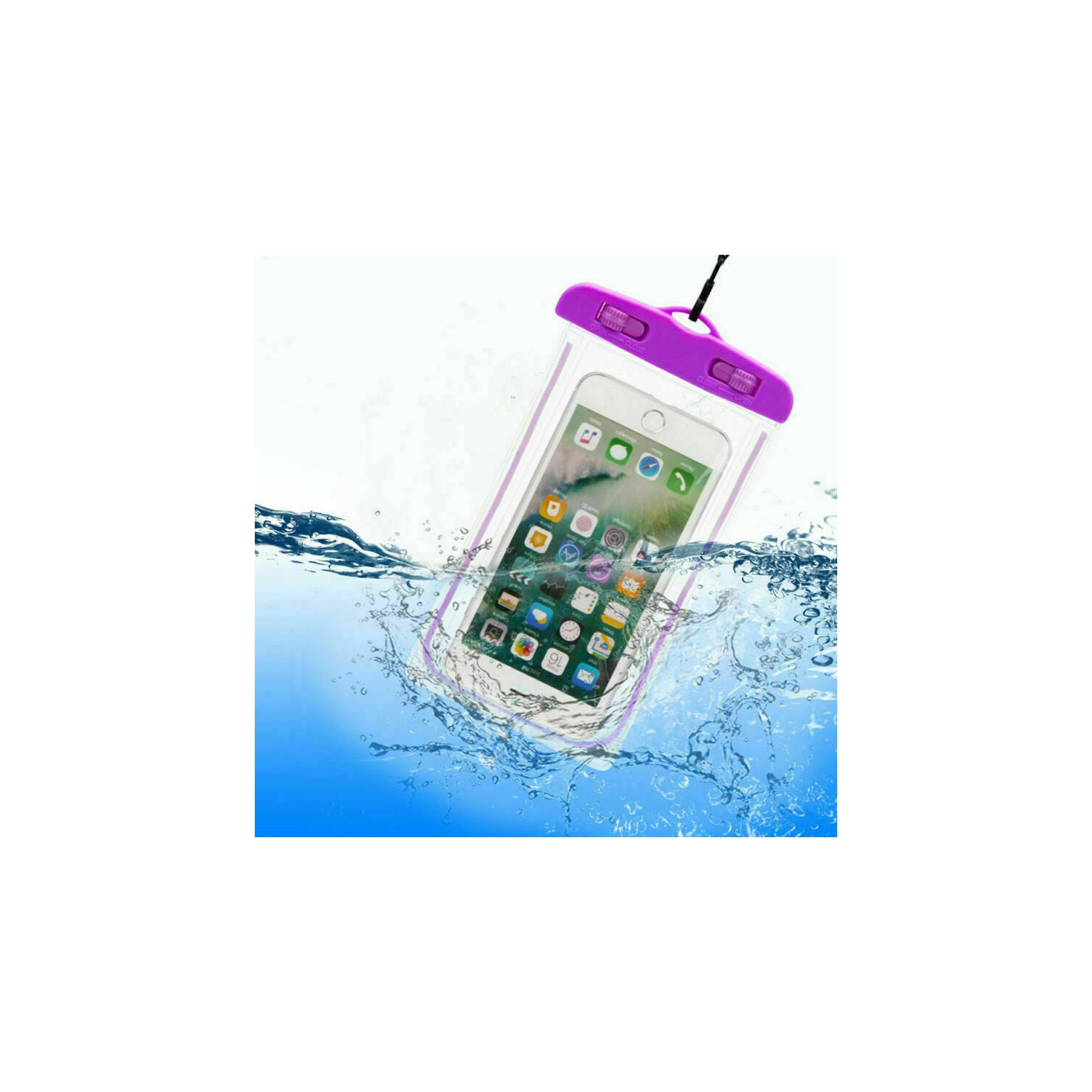 Étui étanche universel pochette pour téléphone cellulaire étanche Coque Étui étanche pour iPhone Samsung