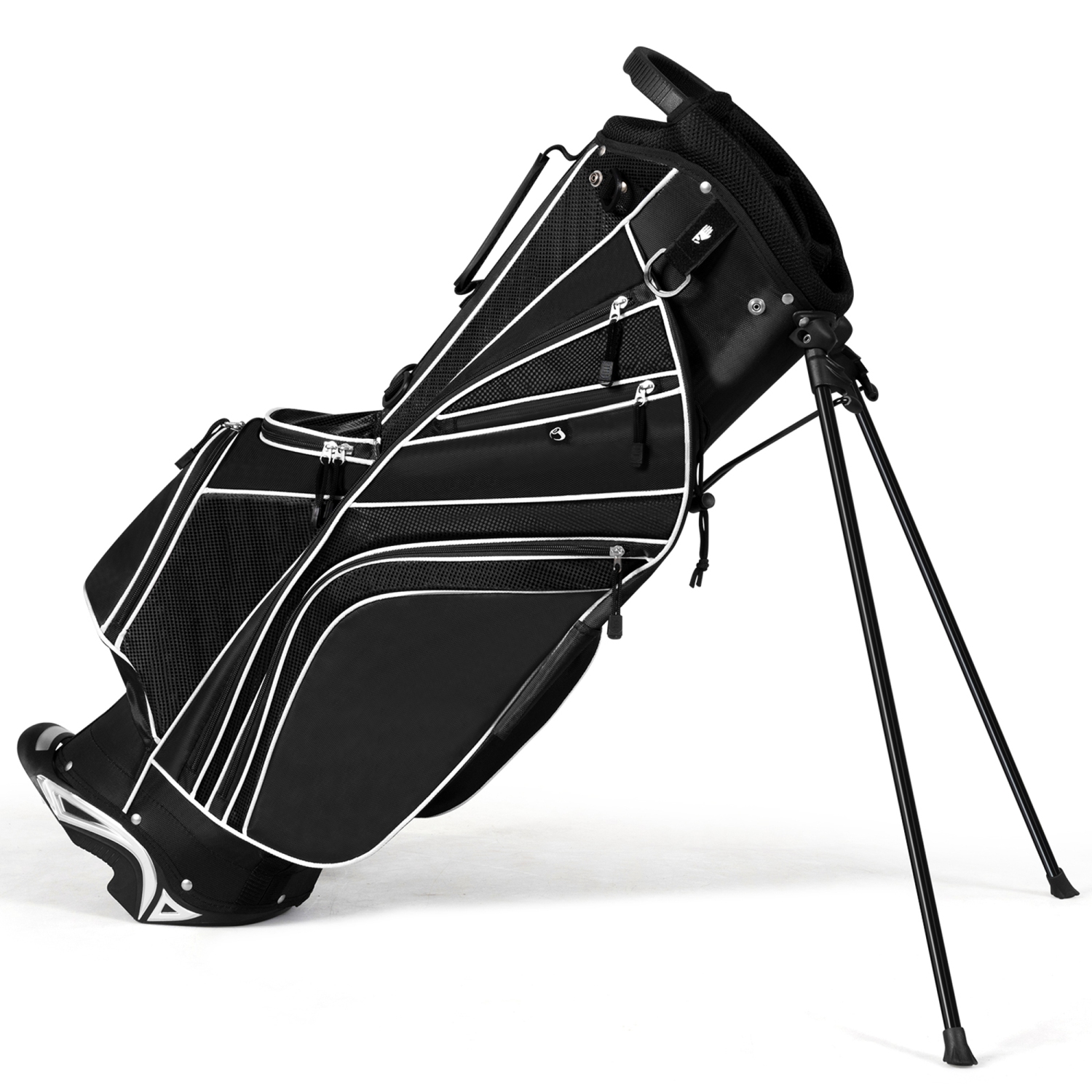 Sac de golf avec trépied Gymax
