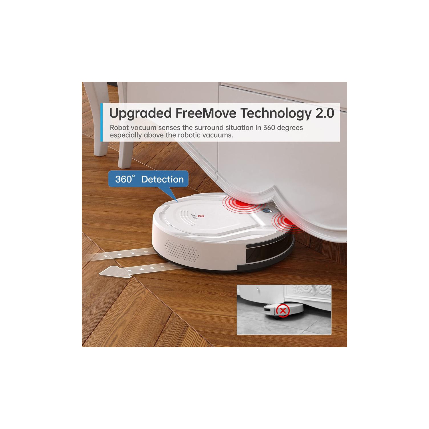 Lefant M210 Robotic Vacuum Cleaner