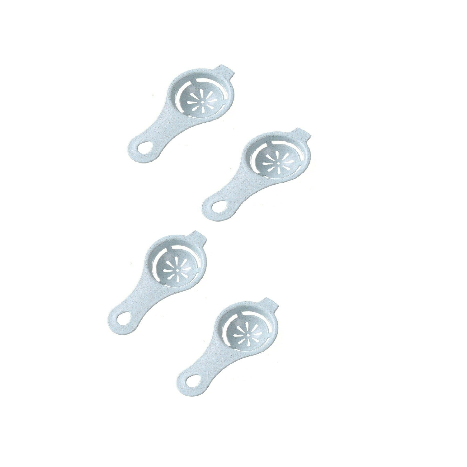 Blue Egg Yolk Separator Tool Easy Cooking White Sieve Plastic Kitchen Gadget