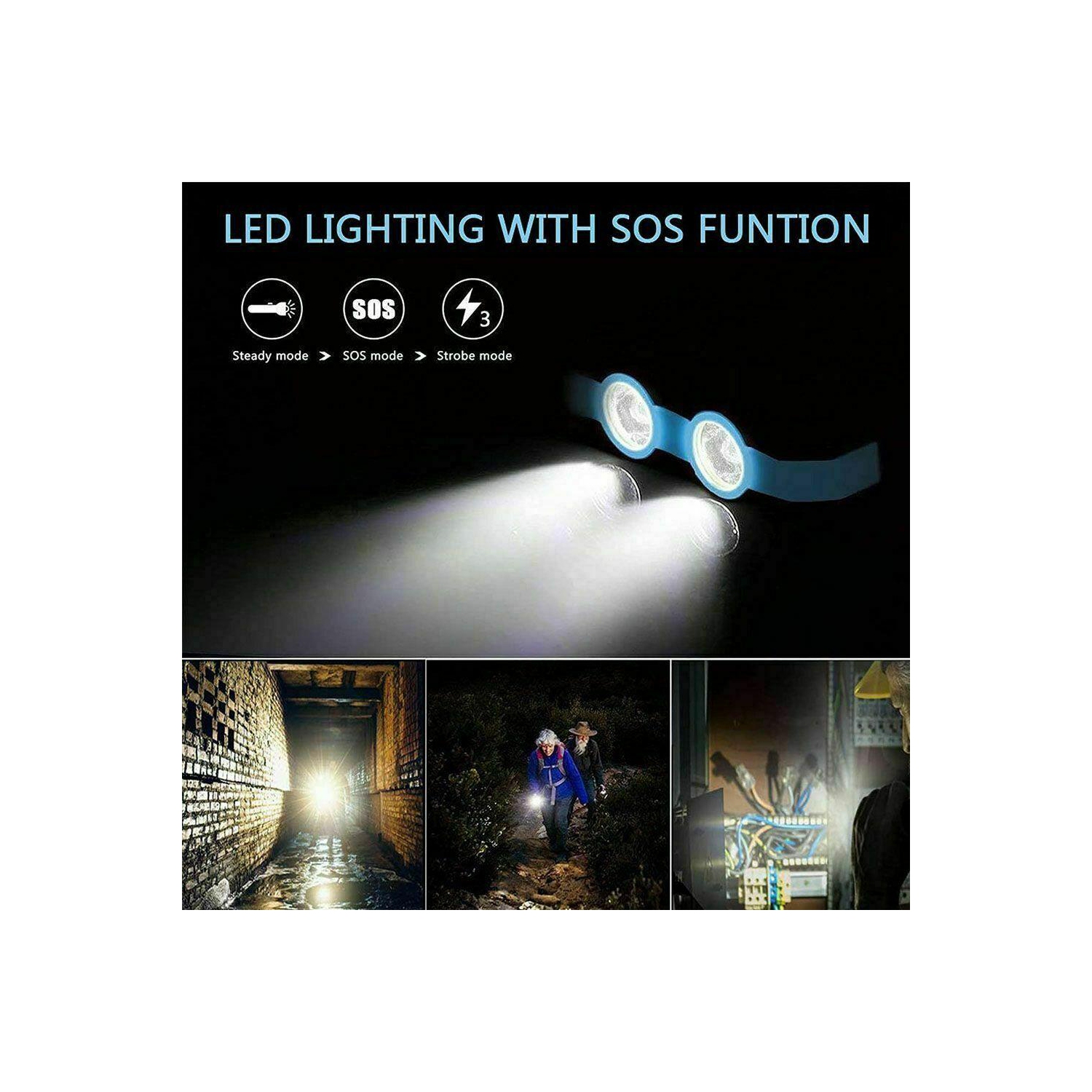 Solar Power Bank 20000mAh Charger External Battery Waterproof for mobile phones