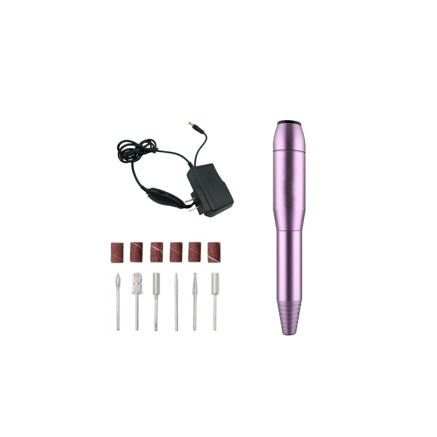 New Electric Nail File Drill Portable Professional Manicure Pedicure Machine Set