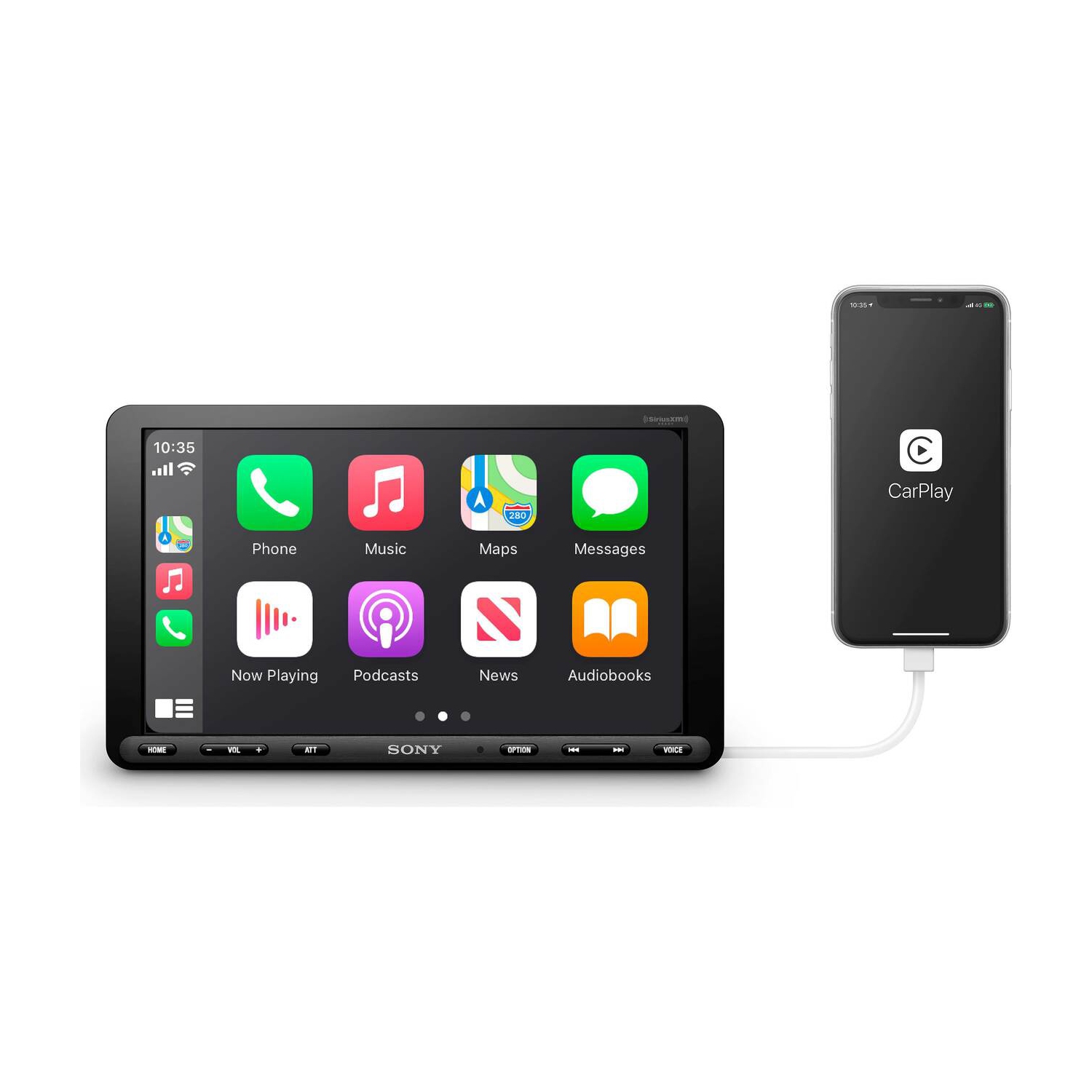 Récepteur multimédia numérique Sony XAV-AX8100 8.95" avec tuner AM/FM