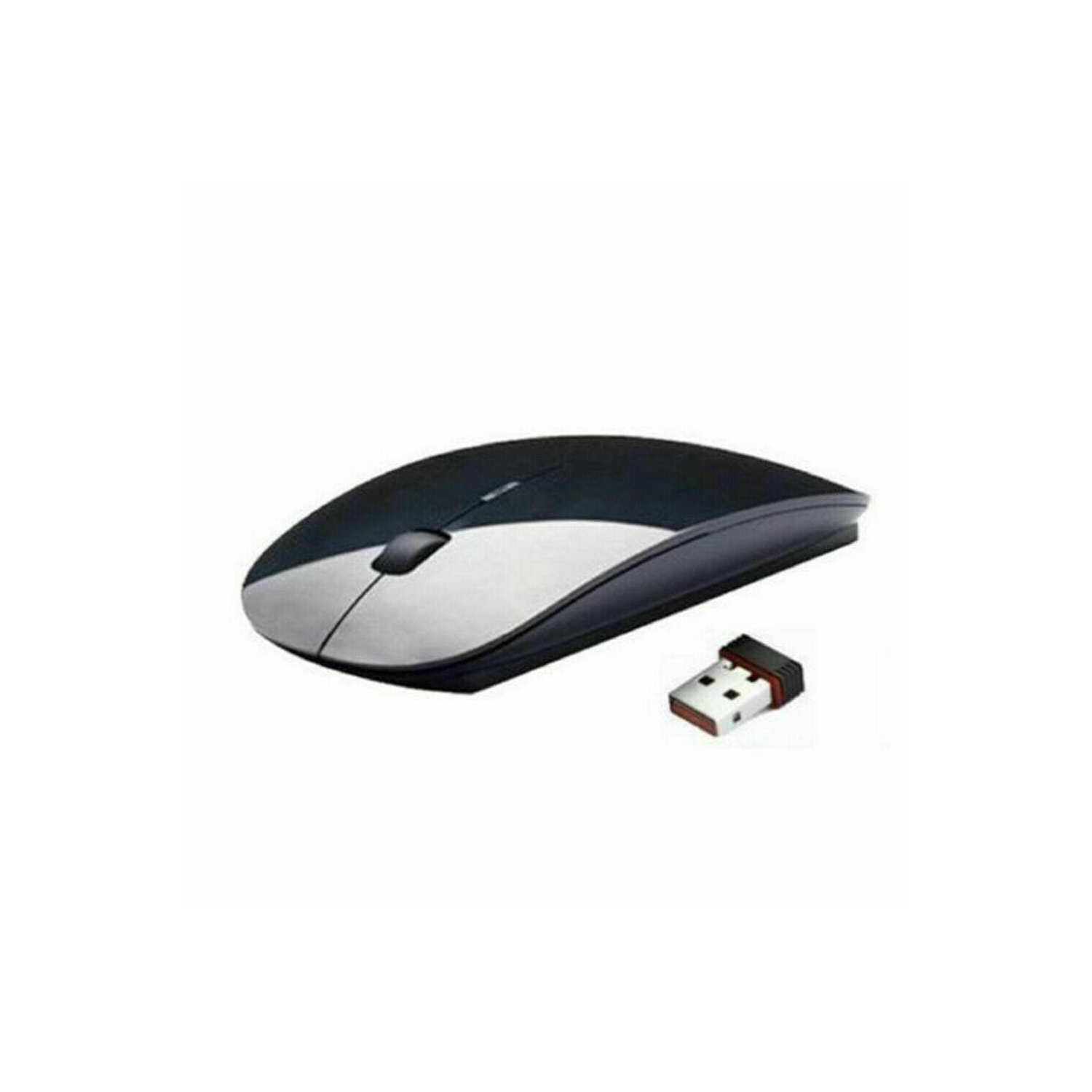 Wireless Optical Mouse Mice+USB Receiver Mouse Pad For PC Computer 2.4GHz PC Mac