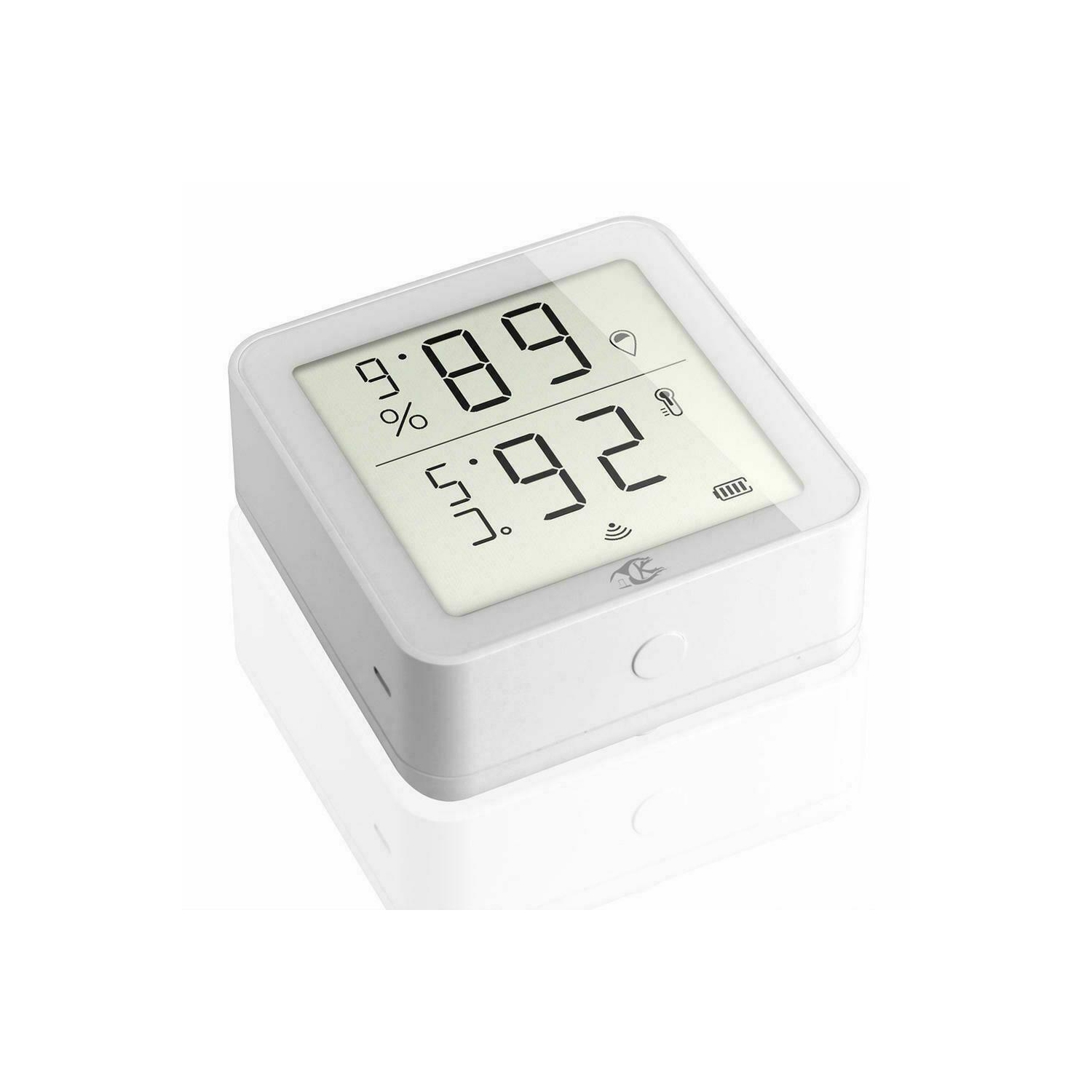 Thermomètre numérique ACL à humidité et capteur de température sans fil Wi-Fi pour maison intelligente CA
