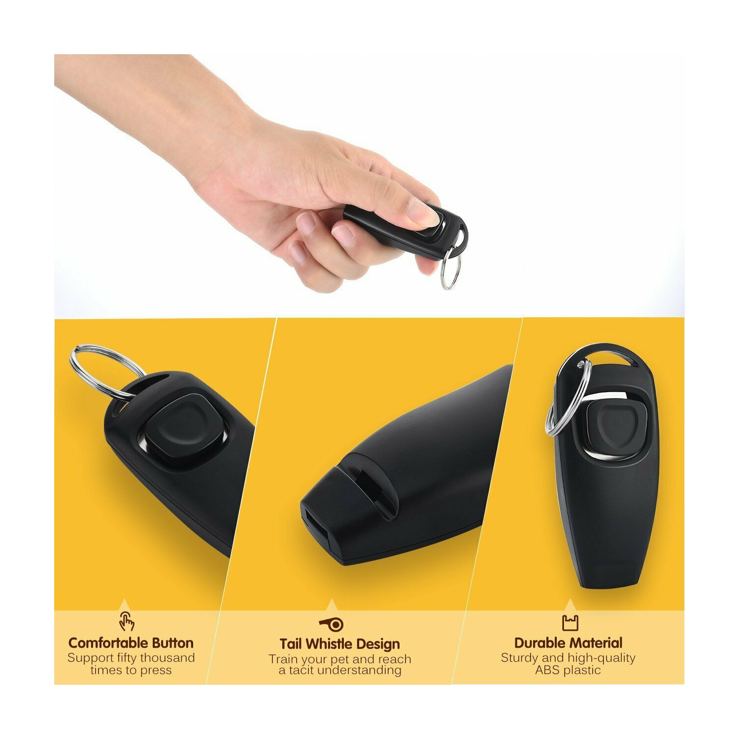 Dog Puppy Clicker and Whistle Training, Train Your Pet Dogs in Obedience