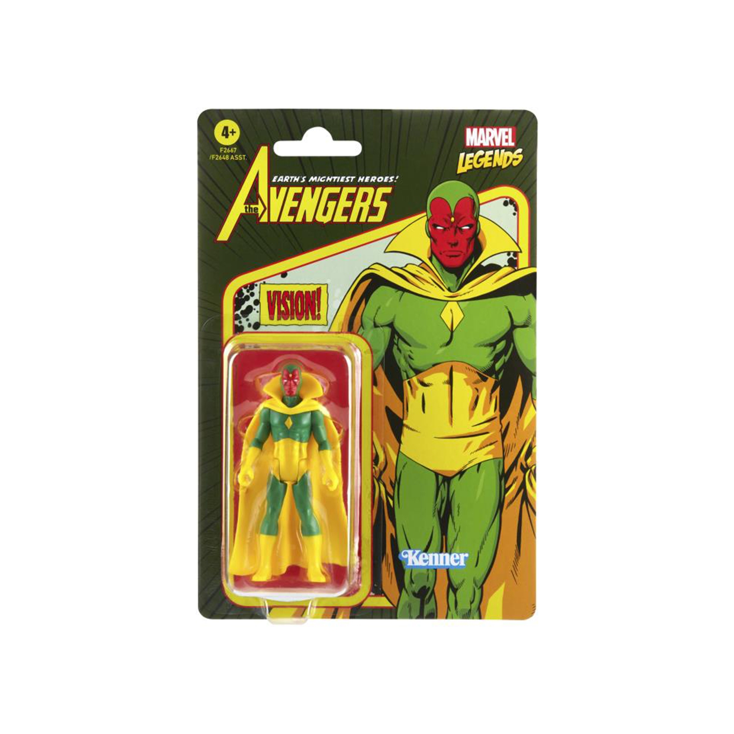 Marvel Legends Retro 3.75 Inch Action Figure Wave 3 - Vision