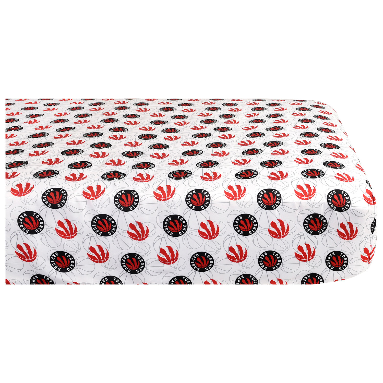 NBA 4-Piece Bed Sheet Set - Twin - Toronto Raptors