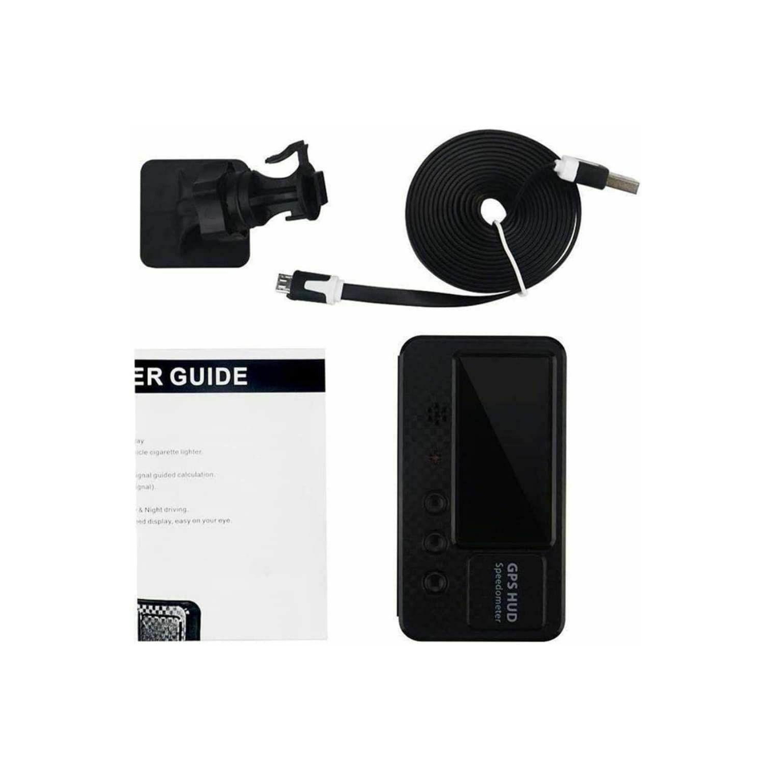 Car Bus Van Head-up Display HUD GPS Digital LED Speed Limit Warning For Car CA