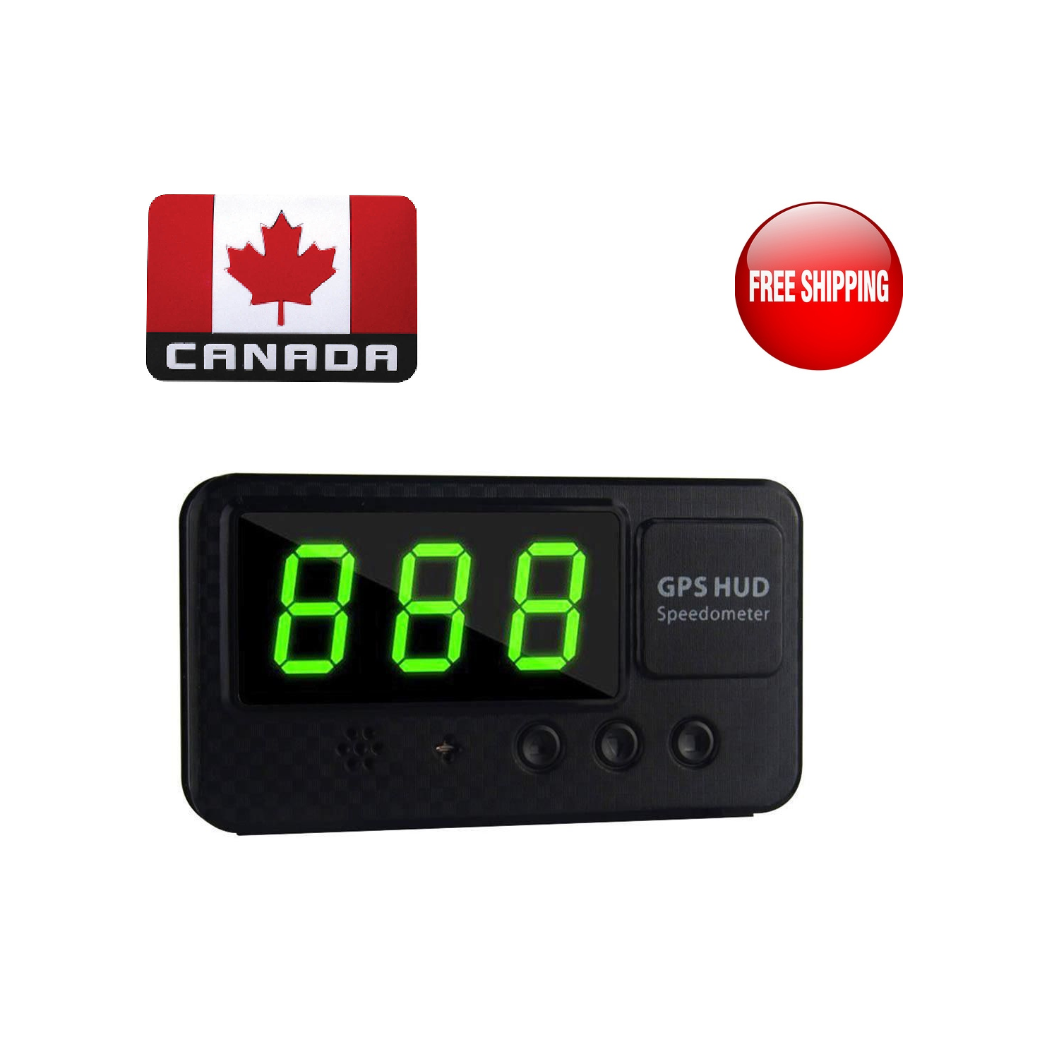 Car Bus Van Head-up Display HUD GPS Digital LED Speed Limit Warning For Car CA