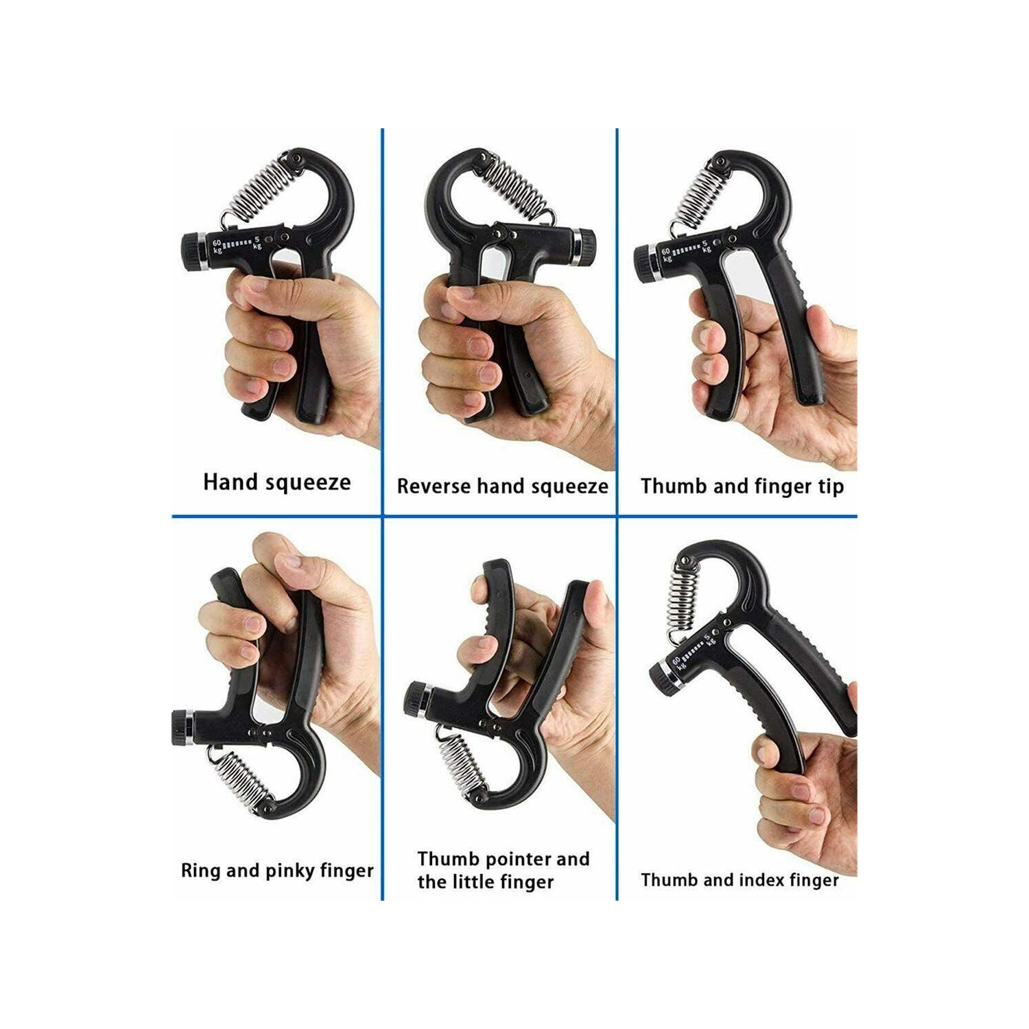 Exerciseur de force pour les poignets main Grip Gripper pour les avant-bras force résistance à l'exercice