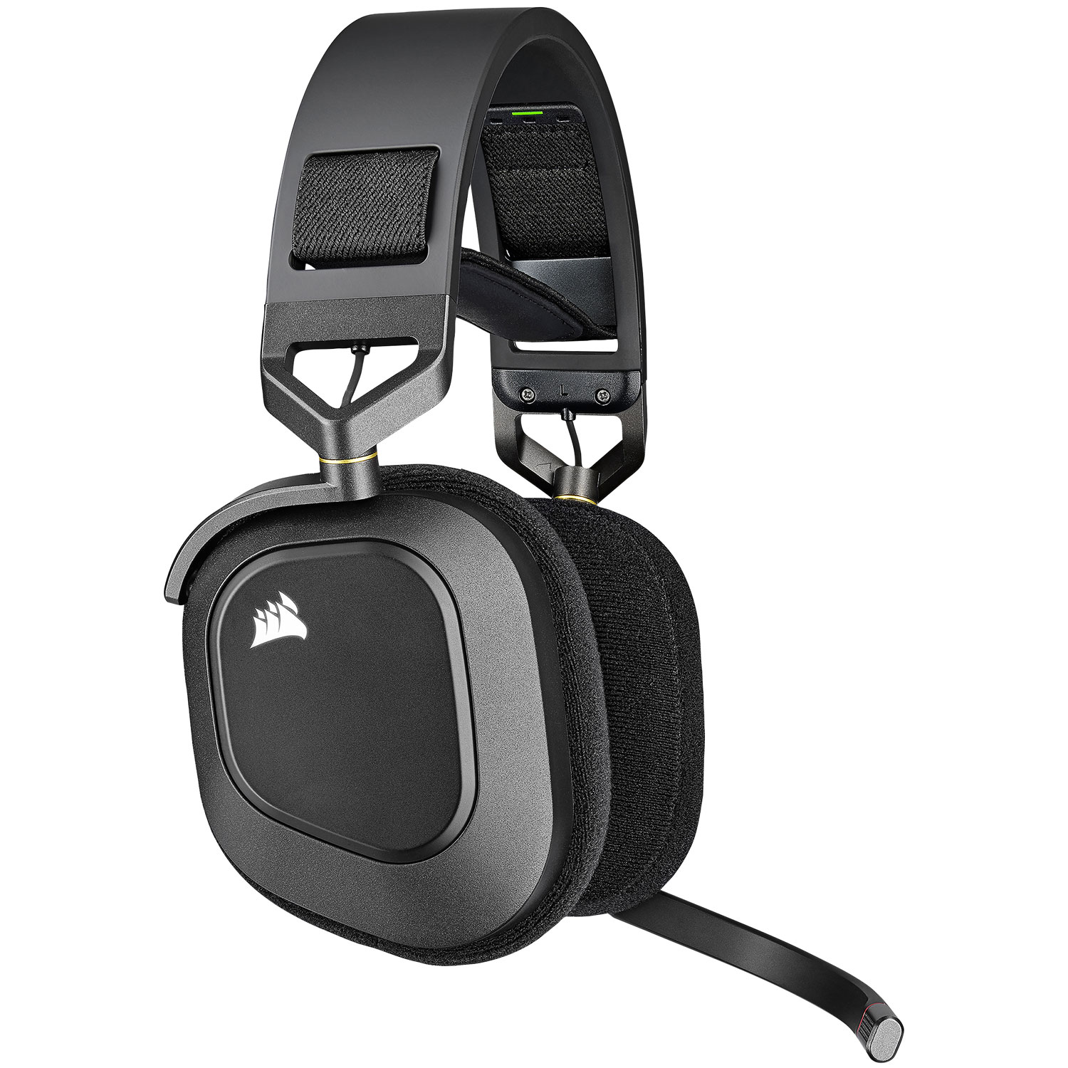 Casque de jeu sans fil HS80 RGB avec microphone de Corsair - Carbone