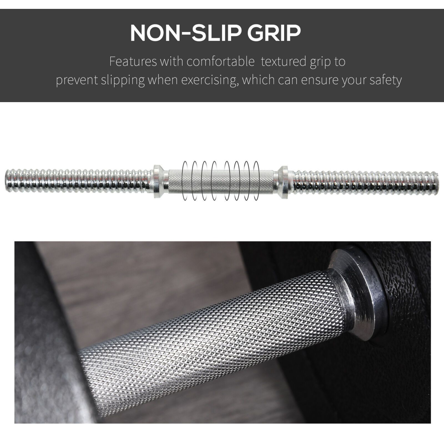 Ensemble d'haltères réglables de 88 lb entraînement à la maison poids pour les mains