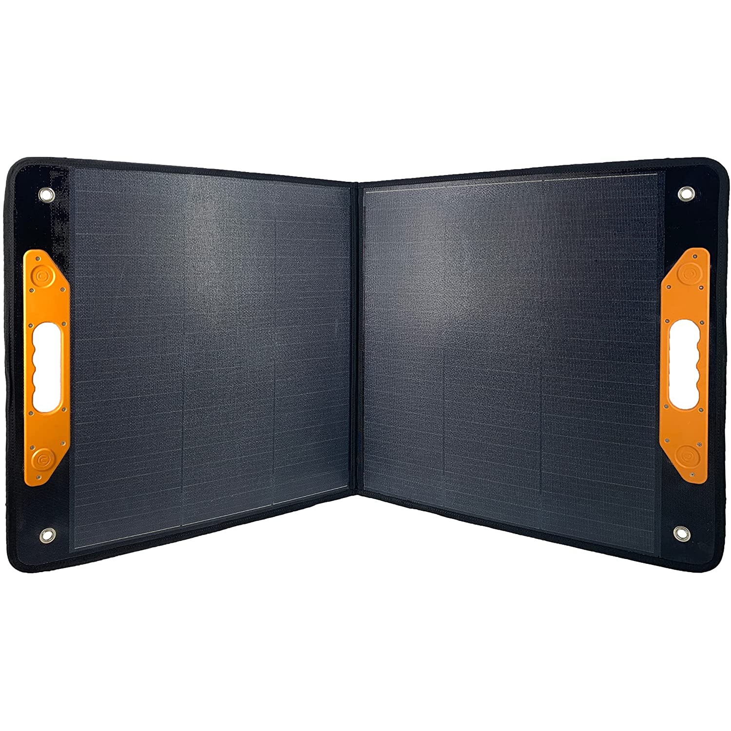 Stanz 100W Portable Solar Panel for Power Station, Solar Generator, Phone and Laptop, Foldable Solar Power Charger for Camping, RV, Home with QC USB,