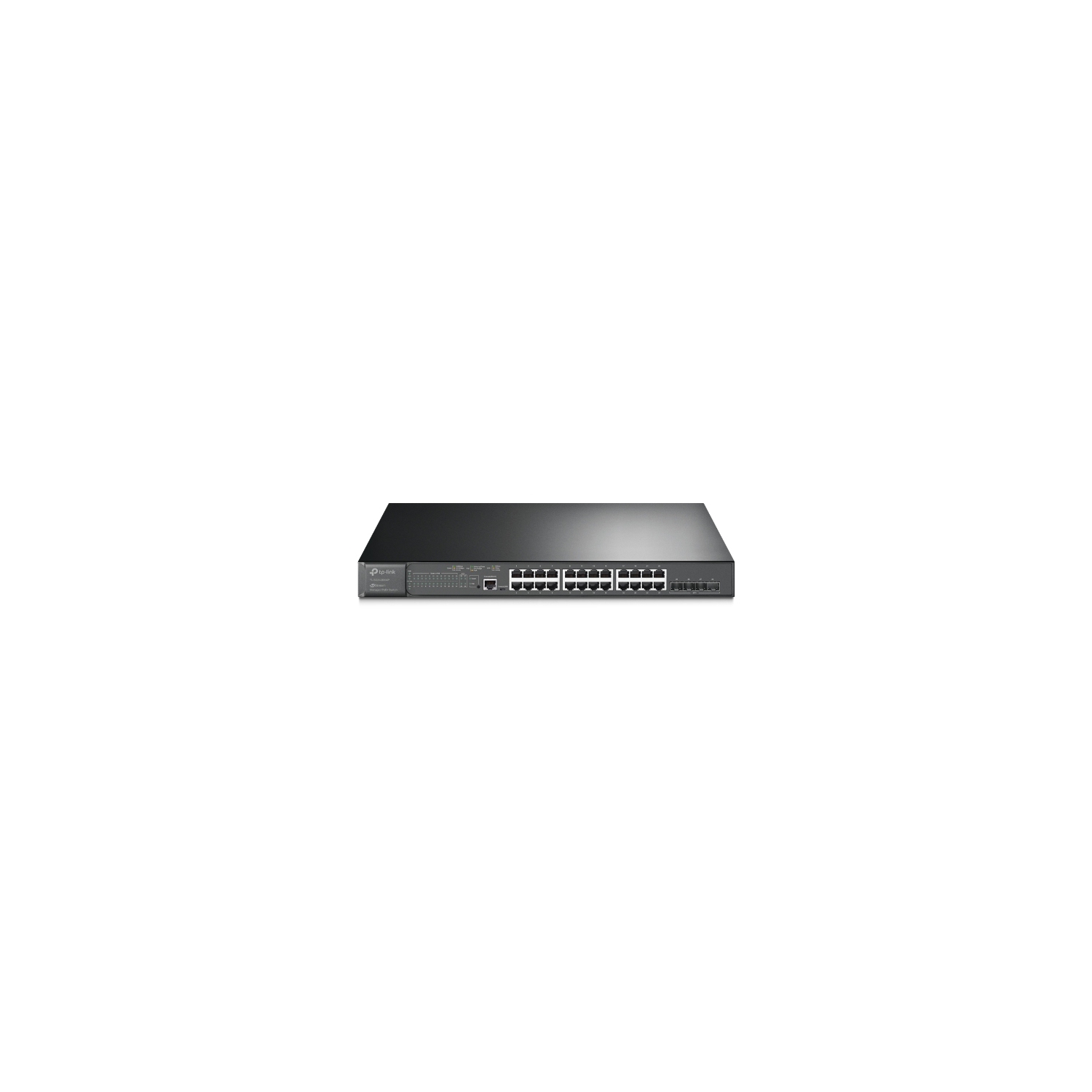 TP-LINK 28-Port Gigabit Ethernet Managed Switch - Black
