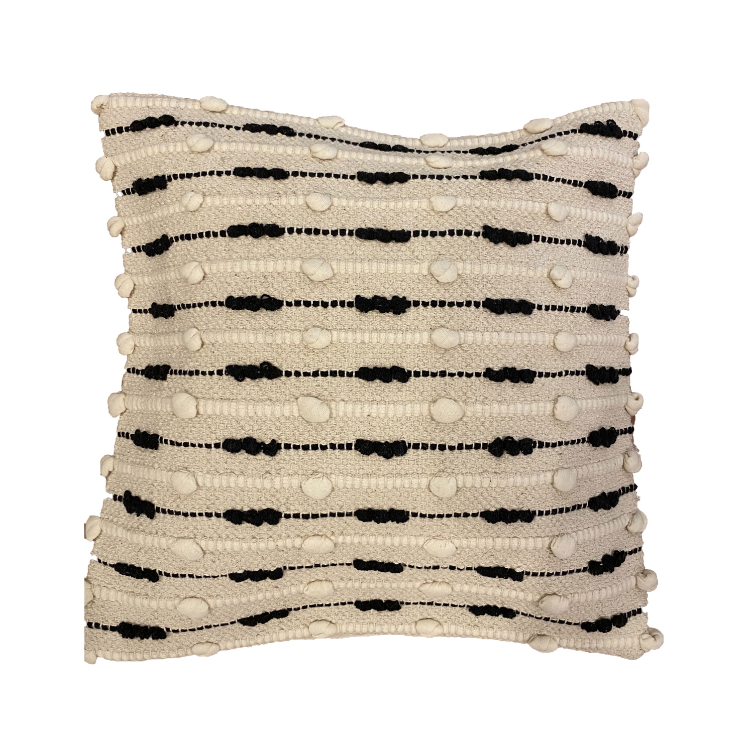 Spura Home Comfortable Caterpillar Design Moroccan Style Pillows 18x18