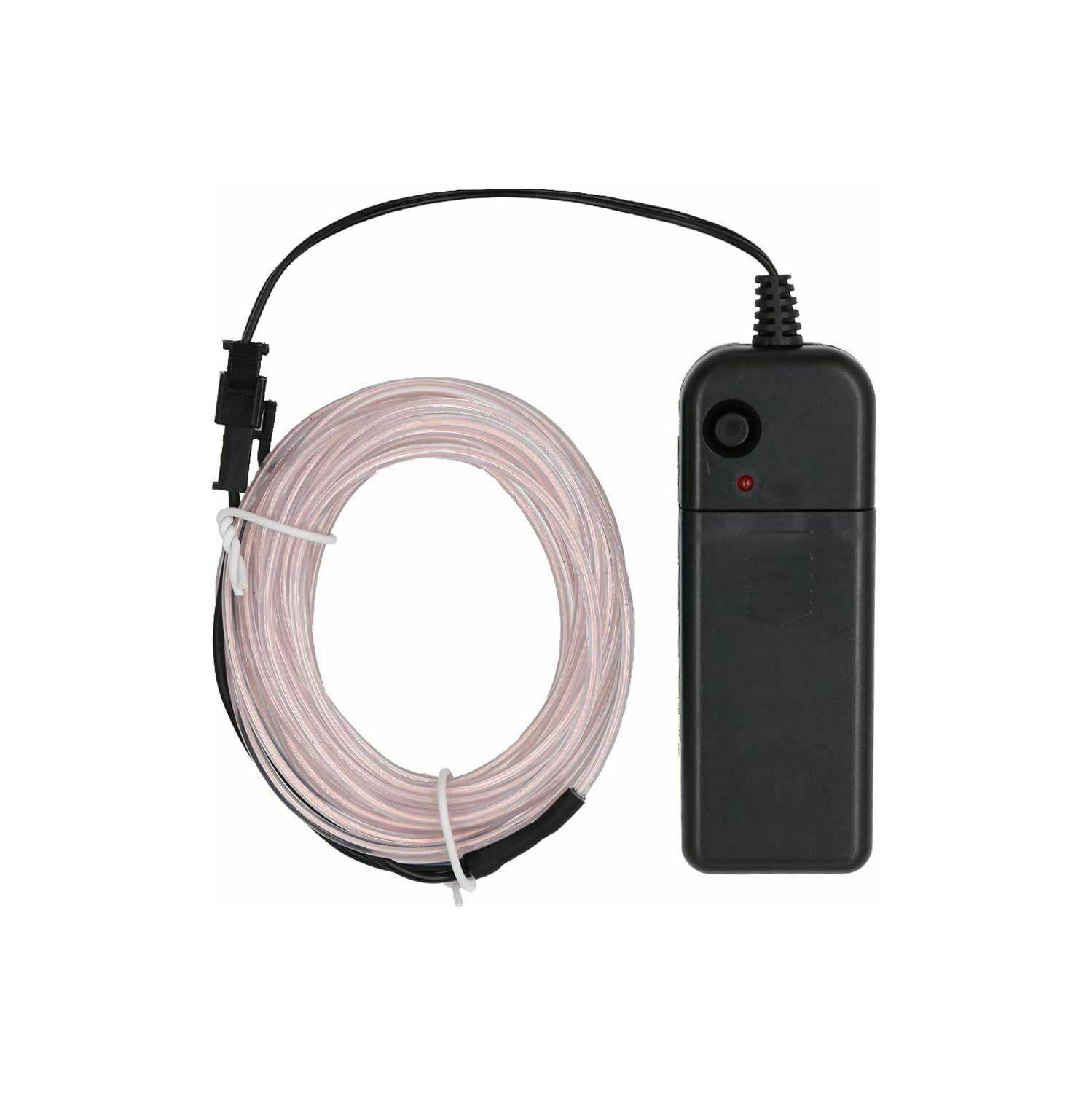 New 5M/16.5ft Led Flexible Soft Tube Wire Lights Neon Glowing Rope Strip Light