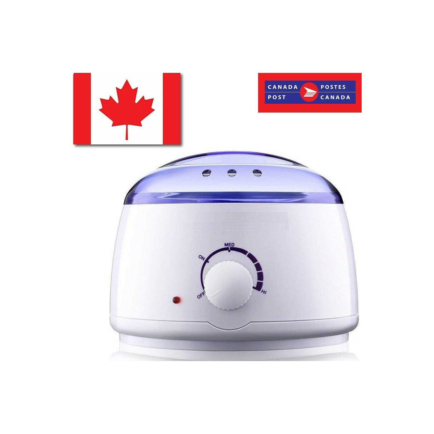 New Wax Warmer Hair Removal Kit with Hard Wax Beans and Wax Applicator Sticks CA