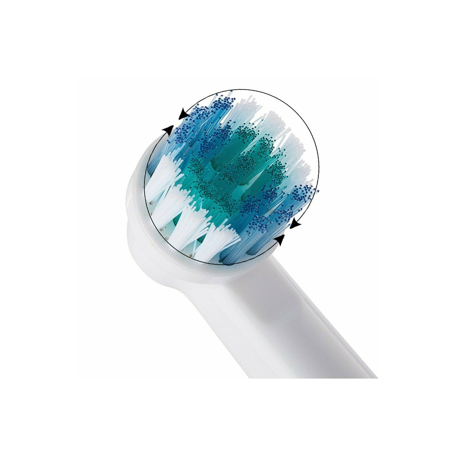 4 nouvelles têtes de brosse à dents électriques de rechange pour le nettoyant de précision Oral B Braun