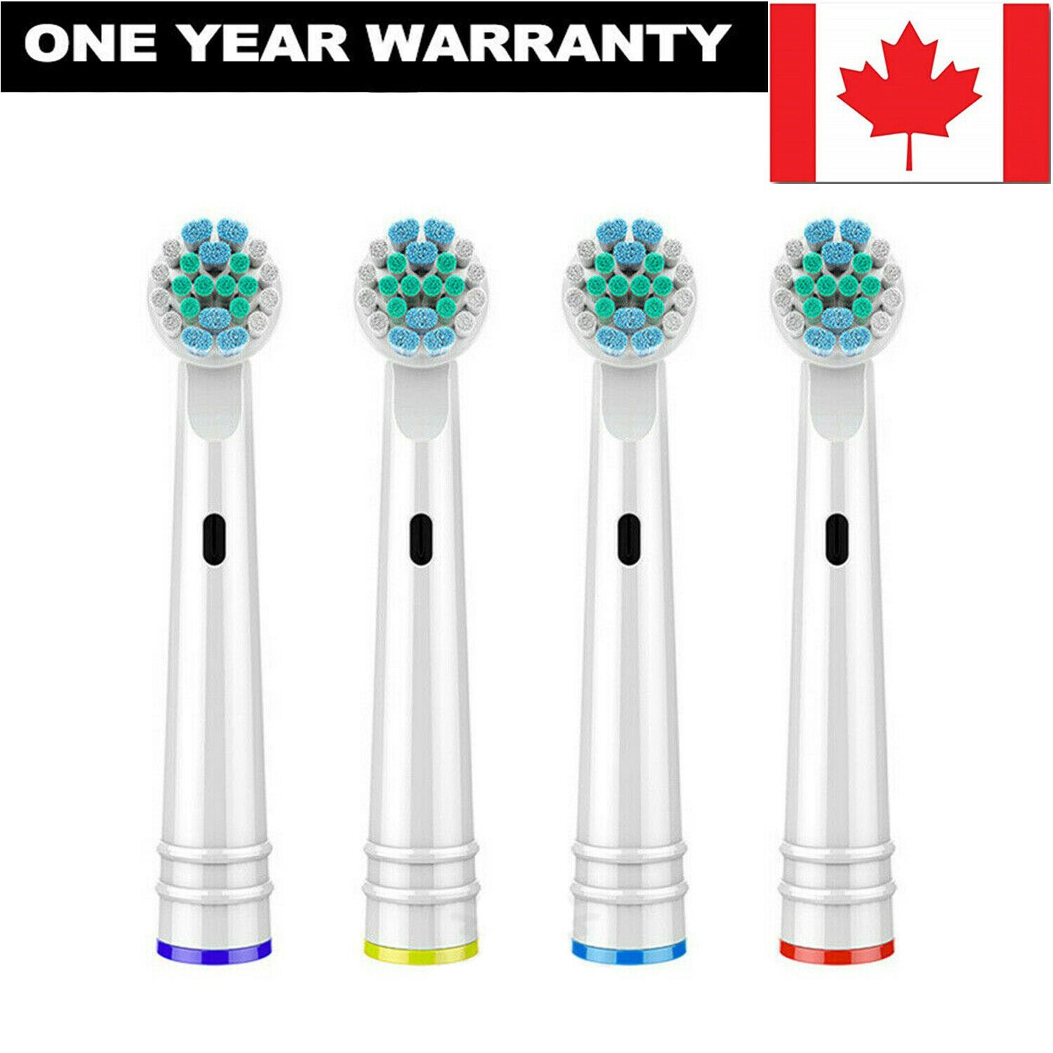 Electric Toothbrush Heads Oral B Compatible Replacement Brush x4 Precision Clean