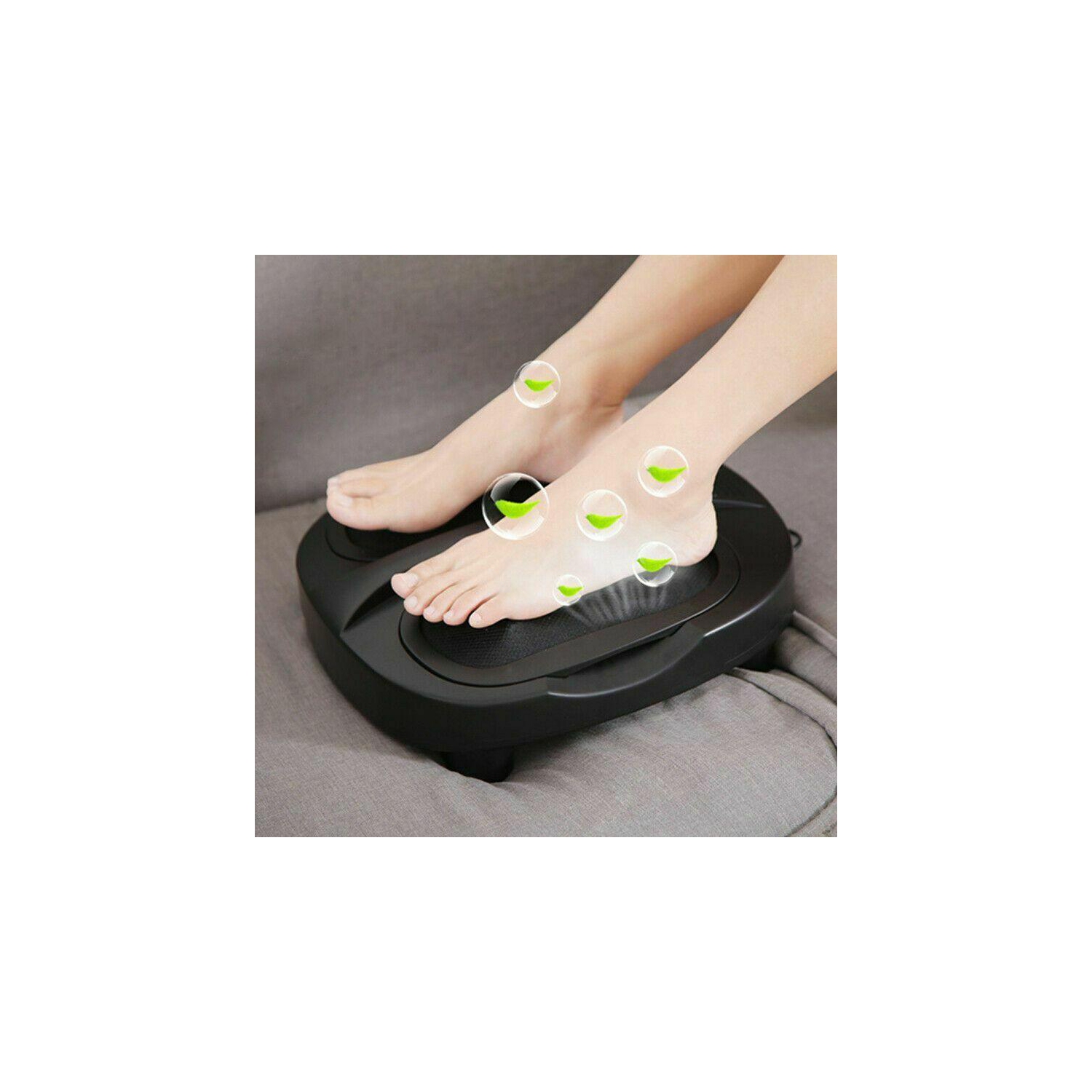 Power Legs Vibration Plate Foot Massager Platform with Rotating Acupressure Head