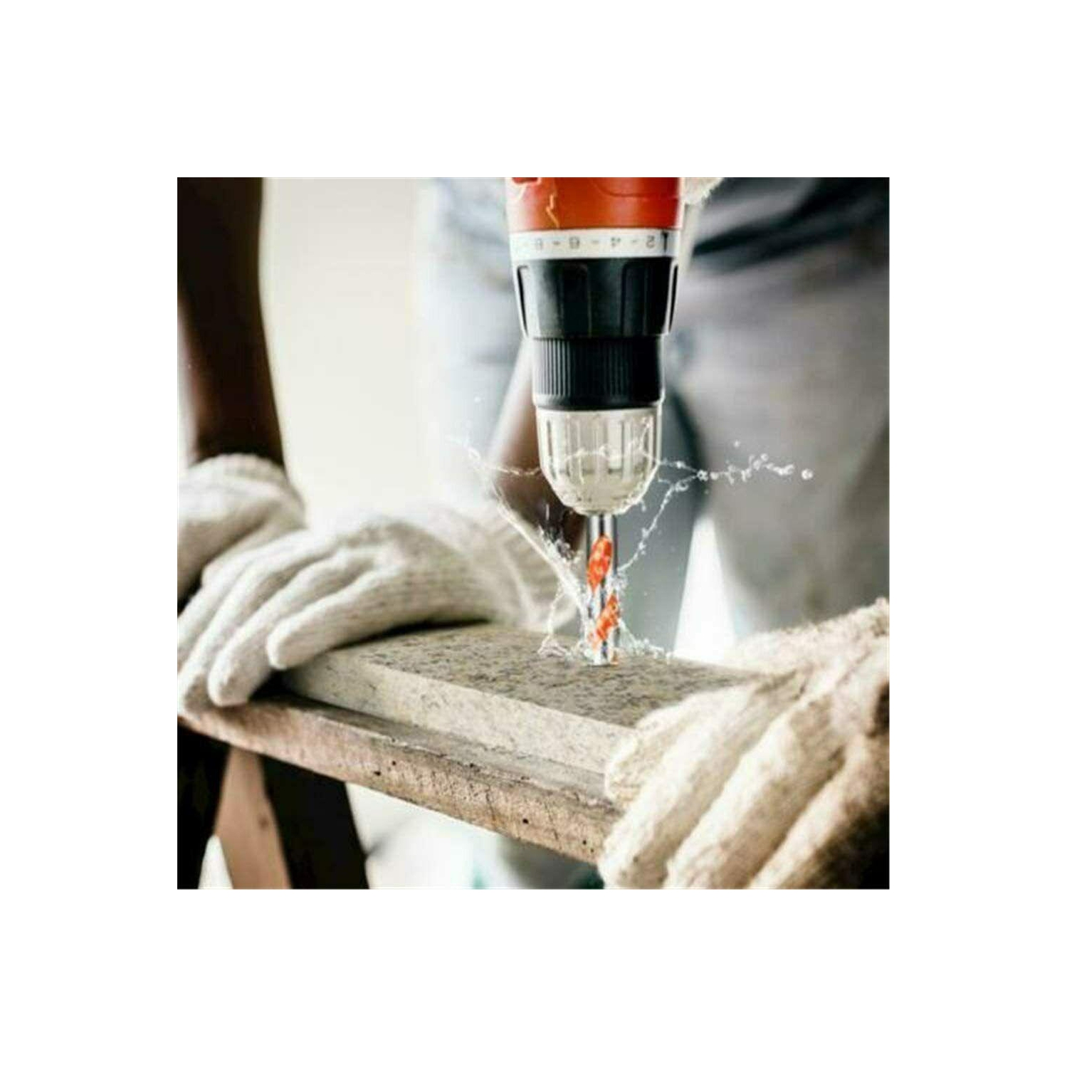 Ultimate Drill Bits Multifunctional 7PCS Set Ceramic Glass Punching Hole Working