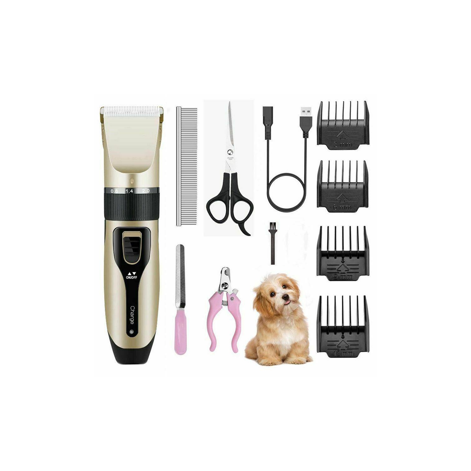 Tondeuse rechargeable pour poils d’animaux tondeuse compacte pour poils d’animaux