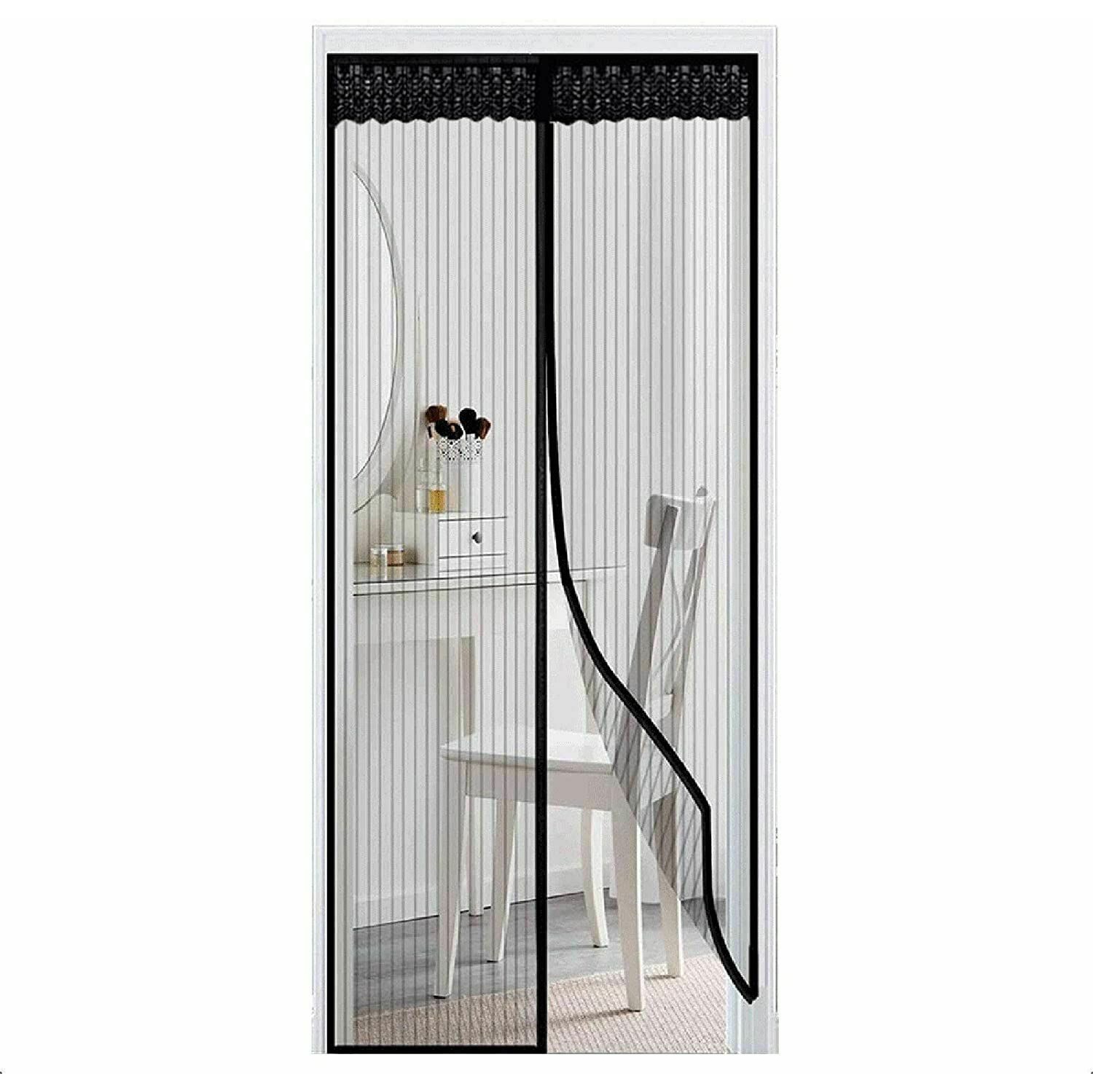 Magnetic Door Mesh Net for Mosquito and insects Magic, Curtain Pet and Kid Entry