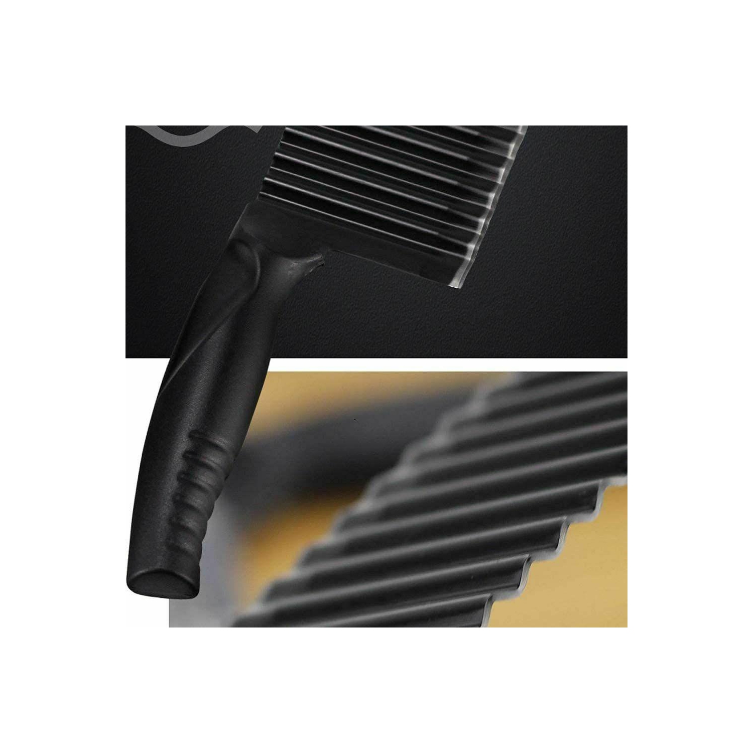 Chip Steel Dough Knife Potato Wavy Slicer Kitchen Vegetable Crinkle Cutter Blade