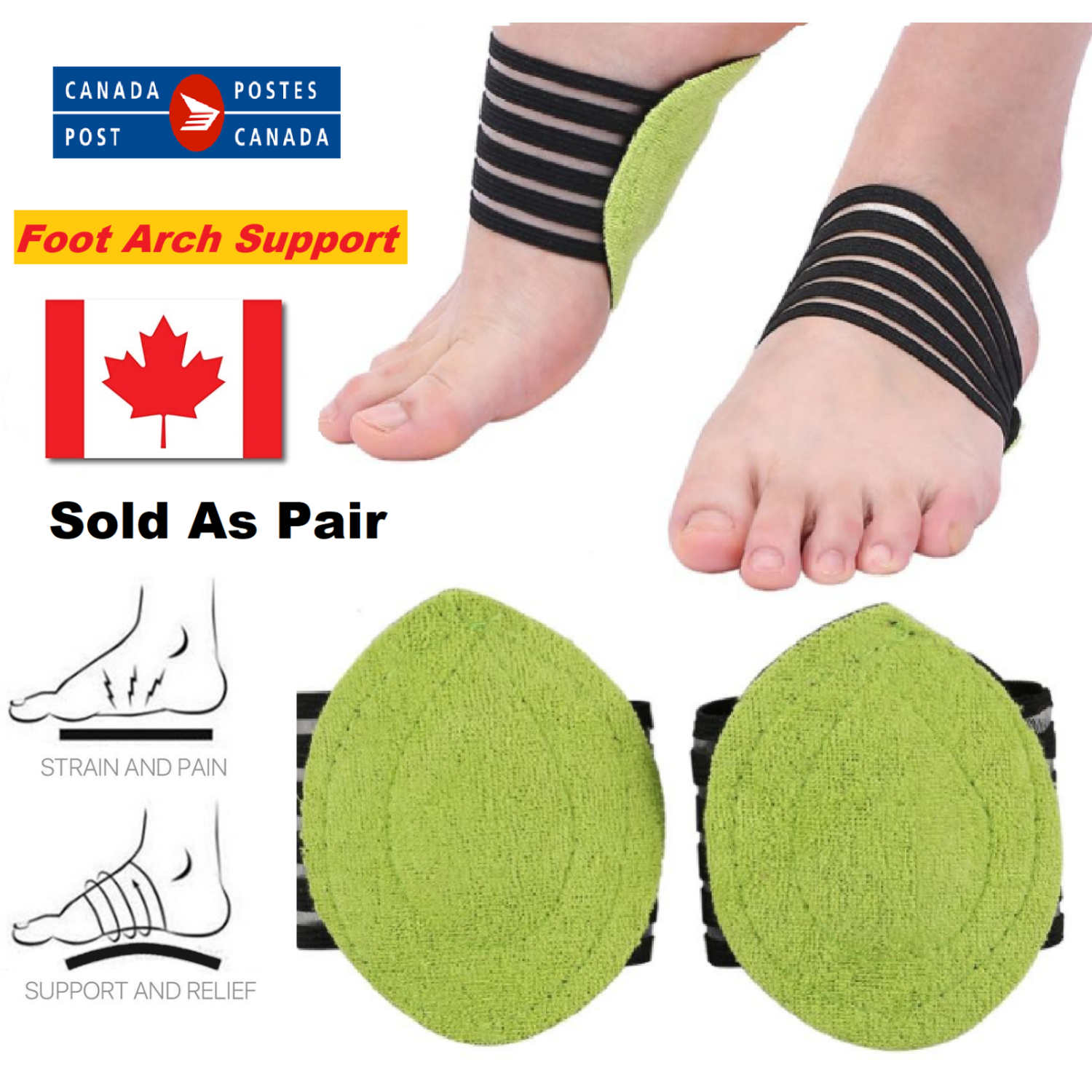 Plantar Fasciitis Foot Sleeve Brace Arch Supports Bone Spurs,Flat Feet Fasciitis