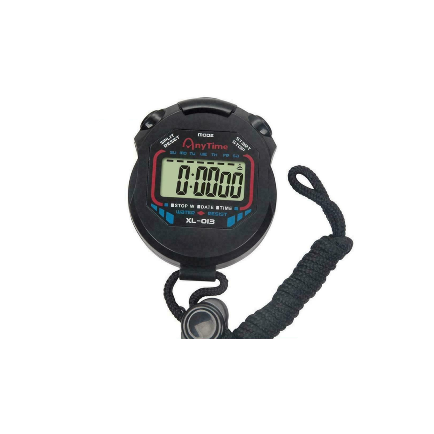 LCD Digital Sports Running Counter Stopwatch Timer Waterproof Alarm Stop Watch