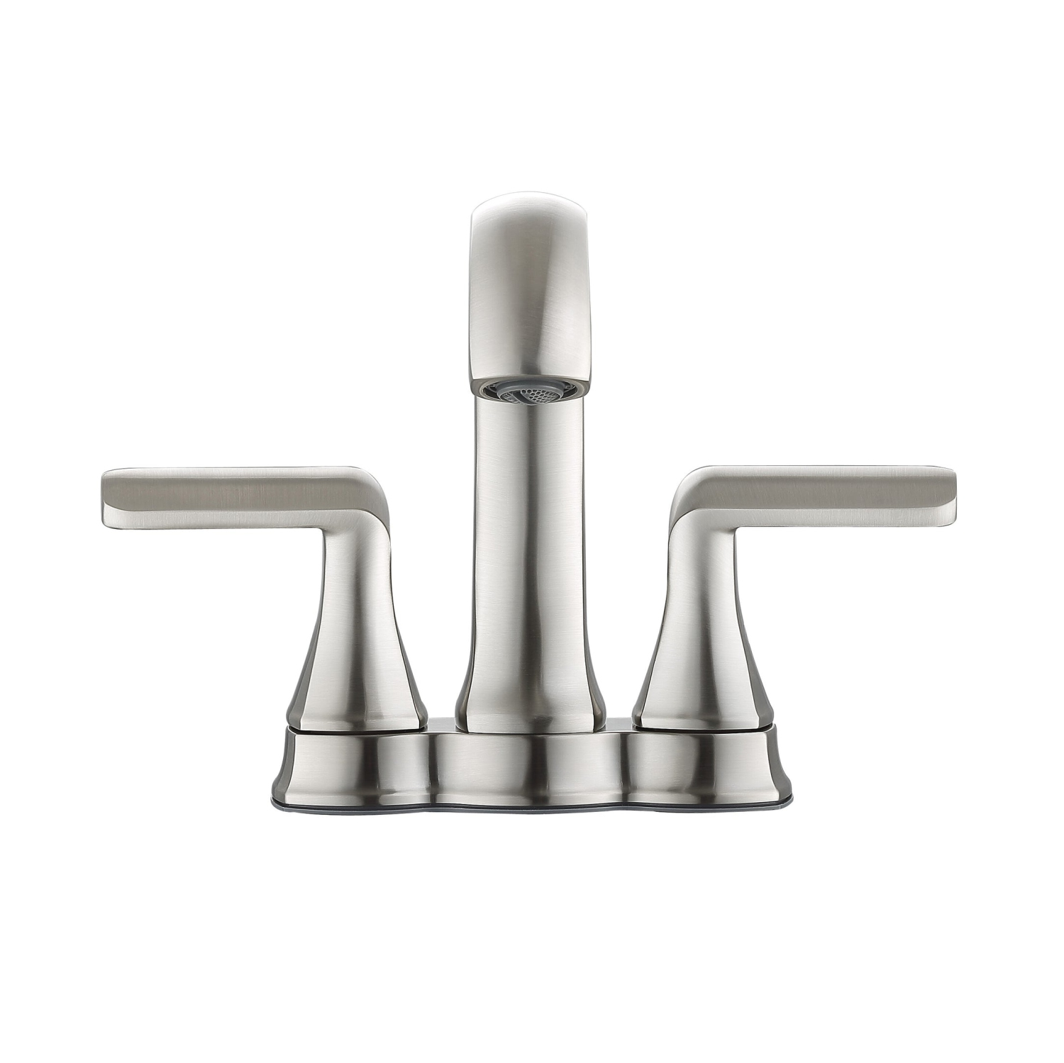 Ancona Arezzo Deck Mount Bathroom Faucet in Brushed Nickel