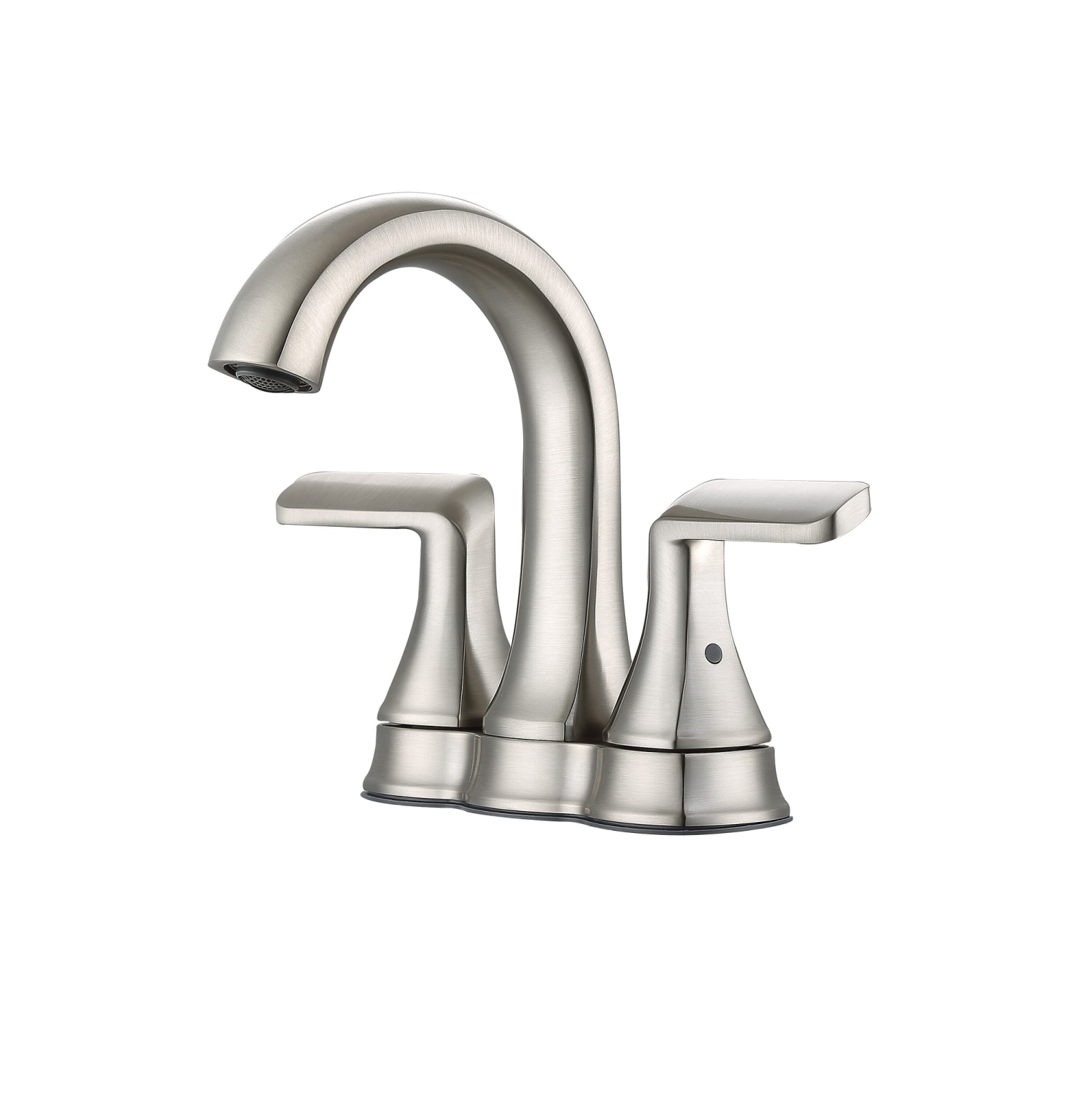 Ancona Arezzo Deck Mount Bathroom Faucet in Brushed Nickel