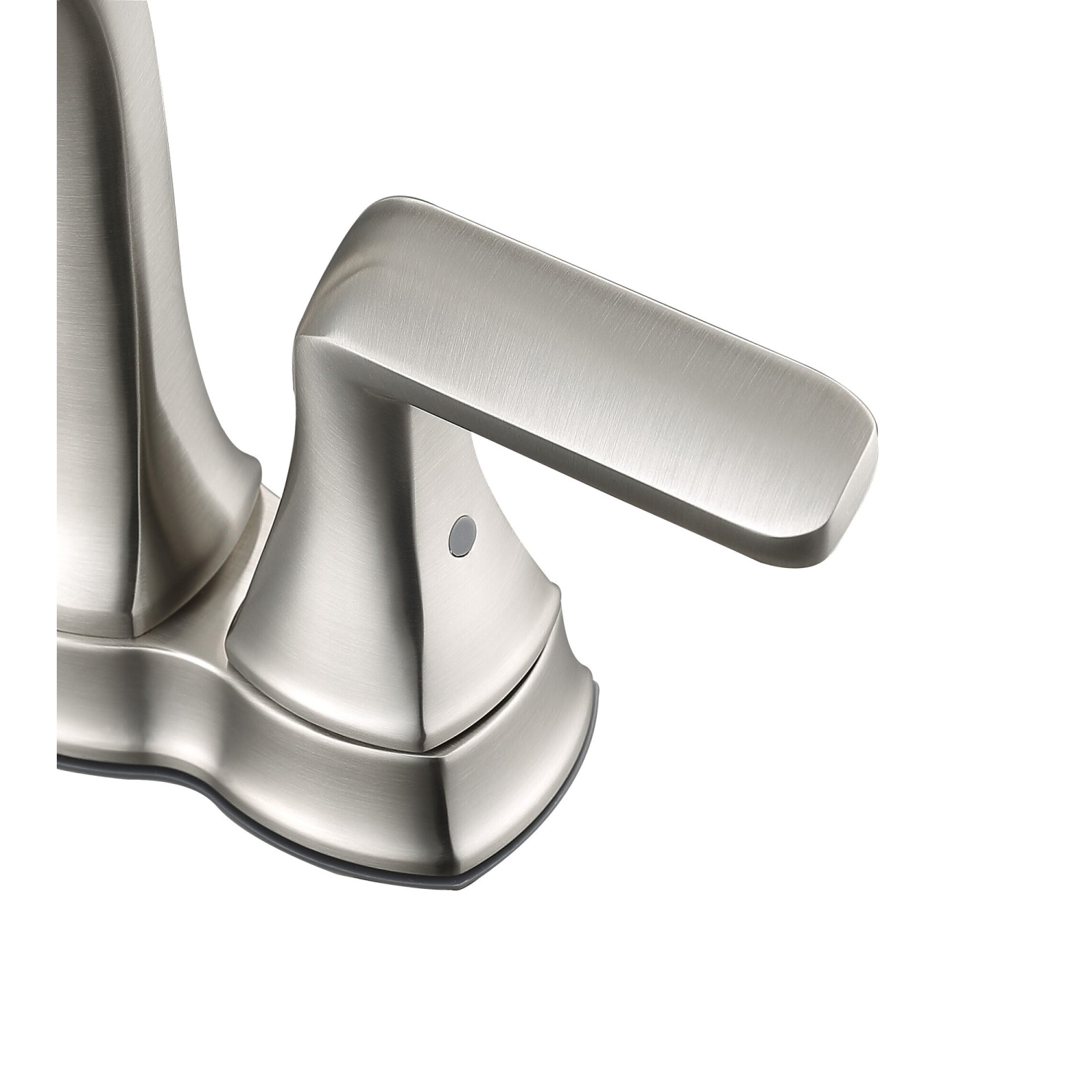Ancona Arezzo Deck Mount Bathroom Faucet in Brushed Nickel