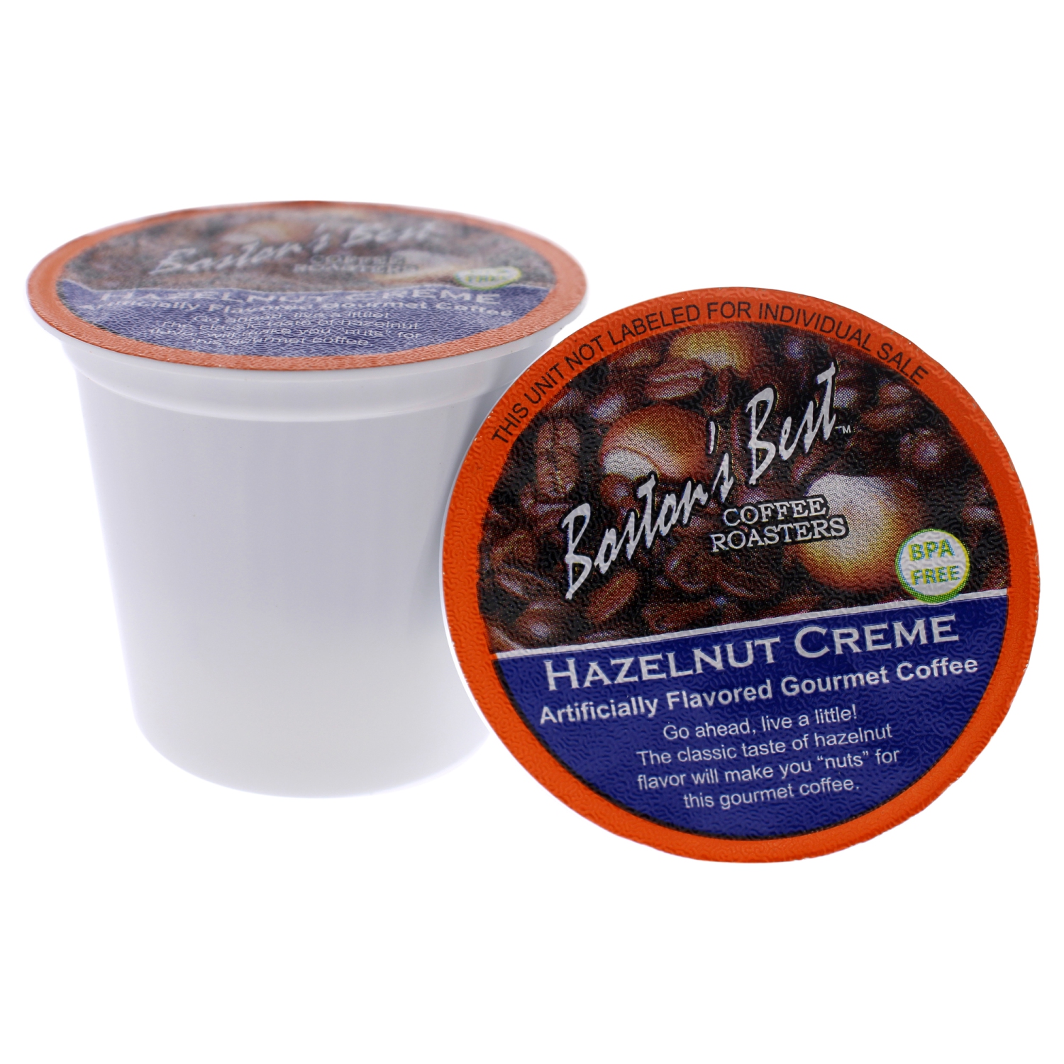 Café Hazelnut Creme Gourmet par Bostons Best pour unisexe - Café 36 Cups