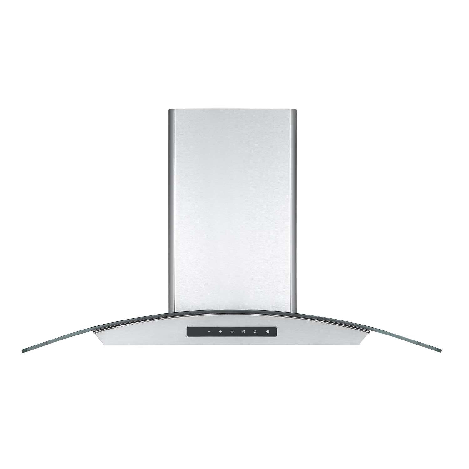 Ancona GCL636 hotte de cuisine à auvent en verre de 36" avec veilleuse en acier inoxydable