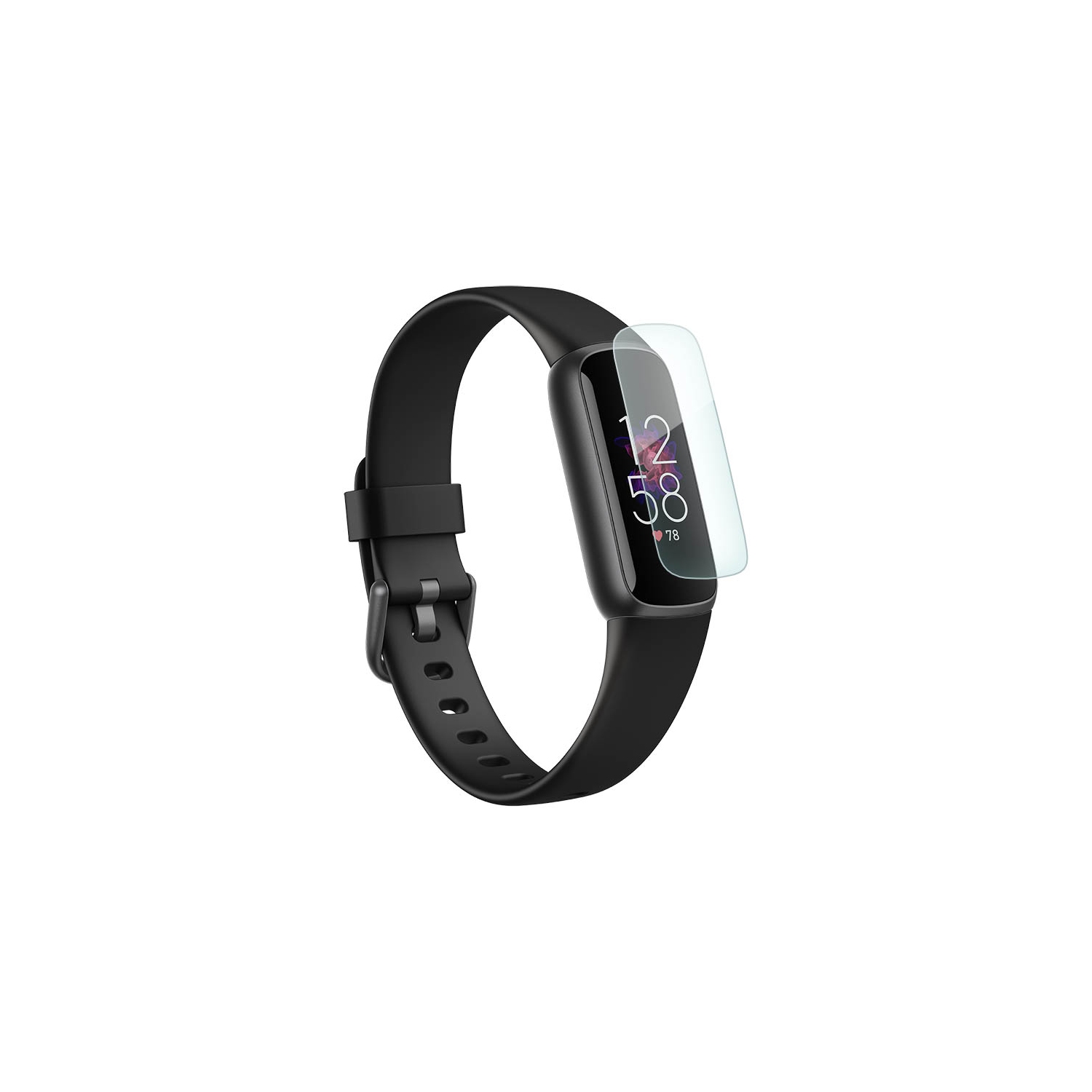Protecteur d’écran en TPUR de StrapsCo pour luxe de Fitbit - Paquet de 1